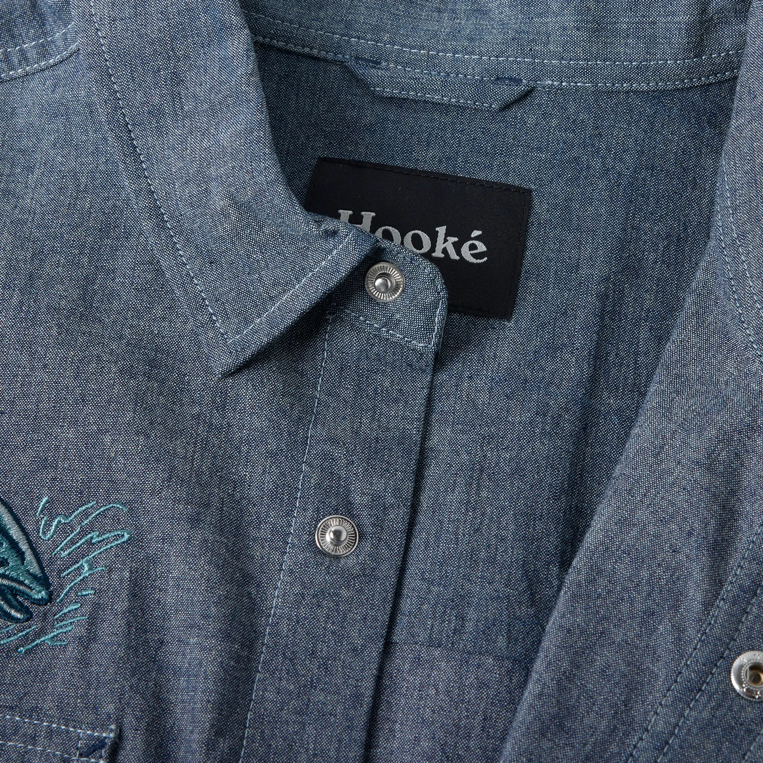 M's Wild Salmon Short Sleeve Shirt - Hooké