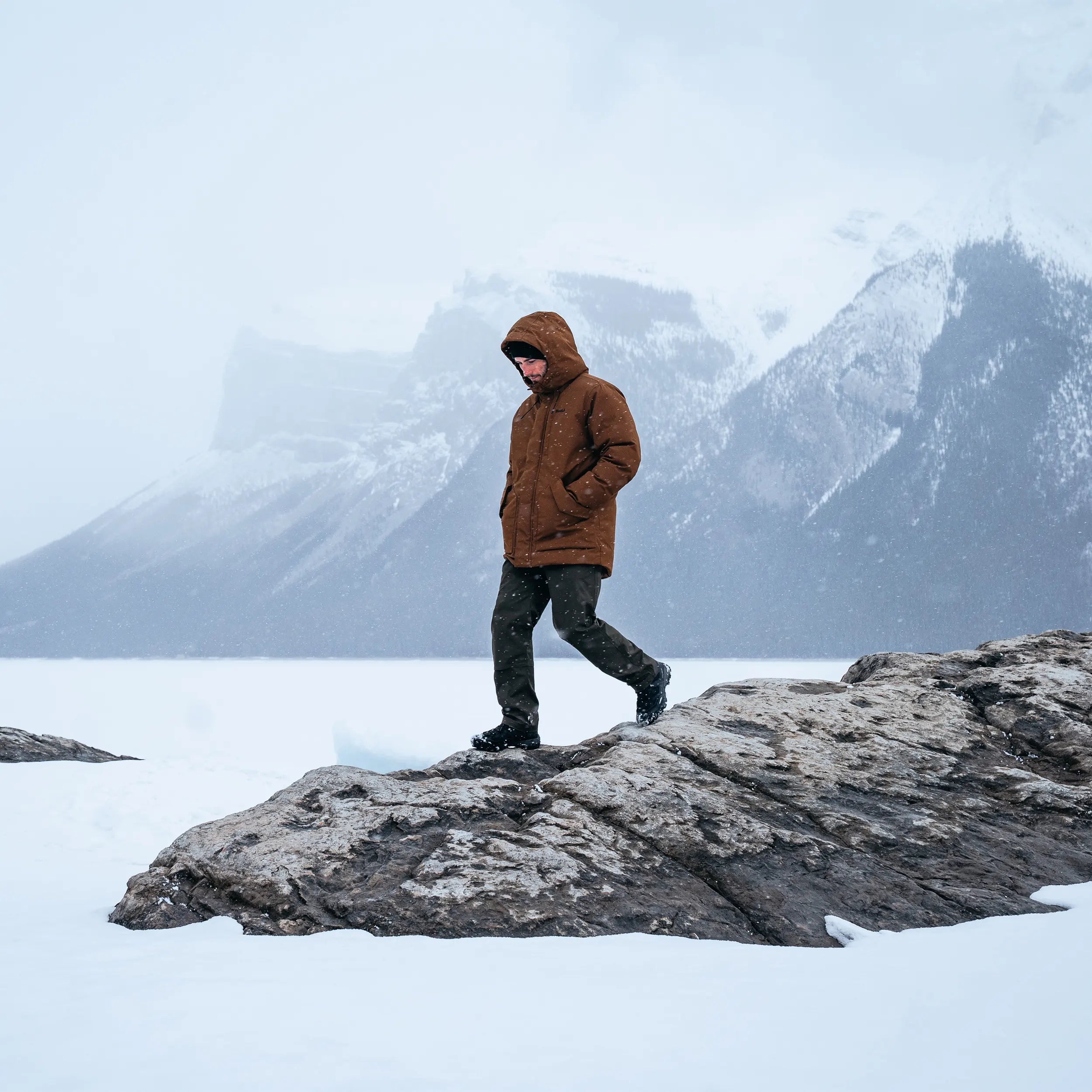 M's Winter Parka Jacket - Hooké