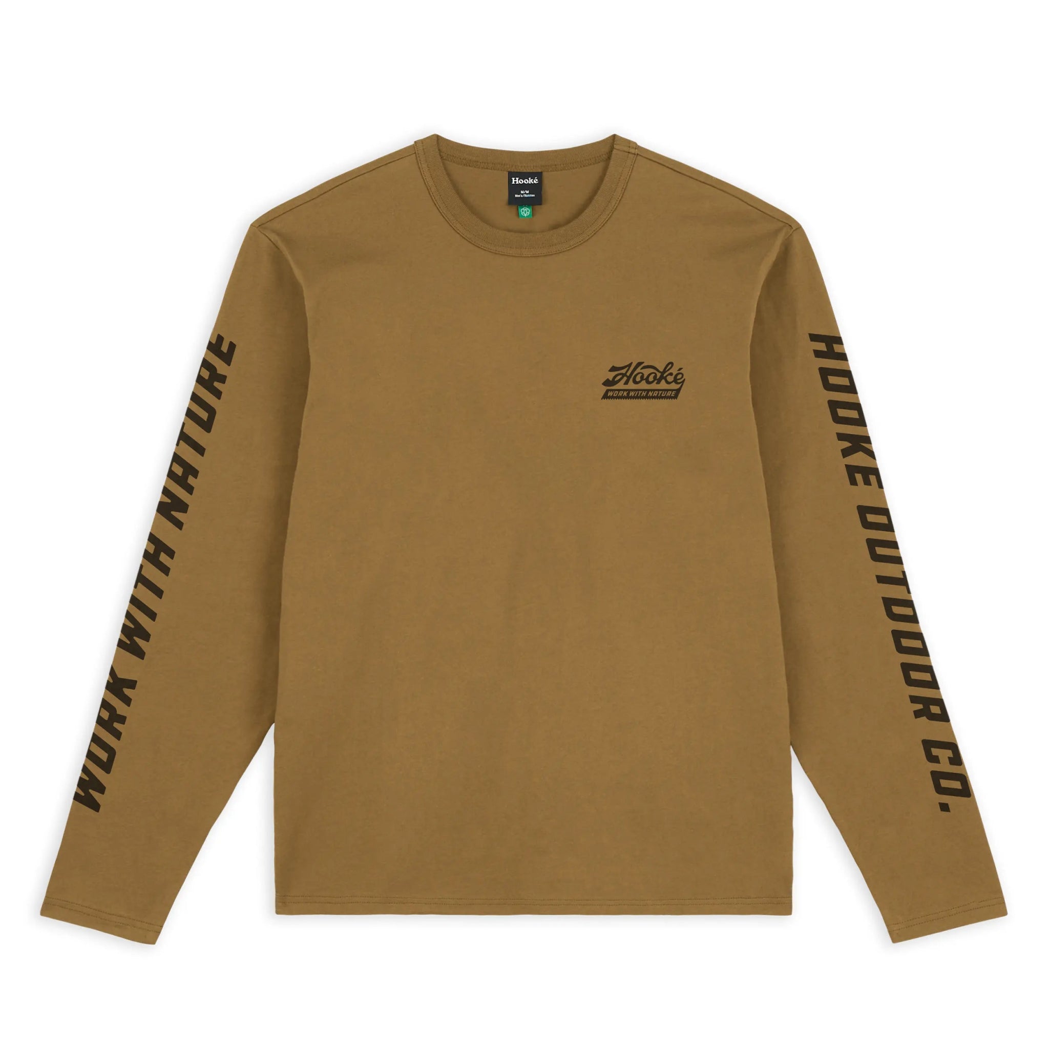 M's Work With Nature Long Sleeve Tee - Hooké