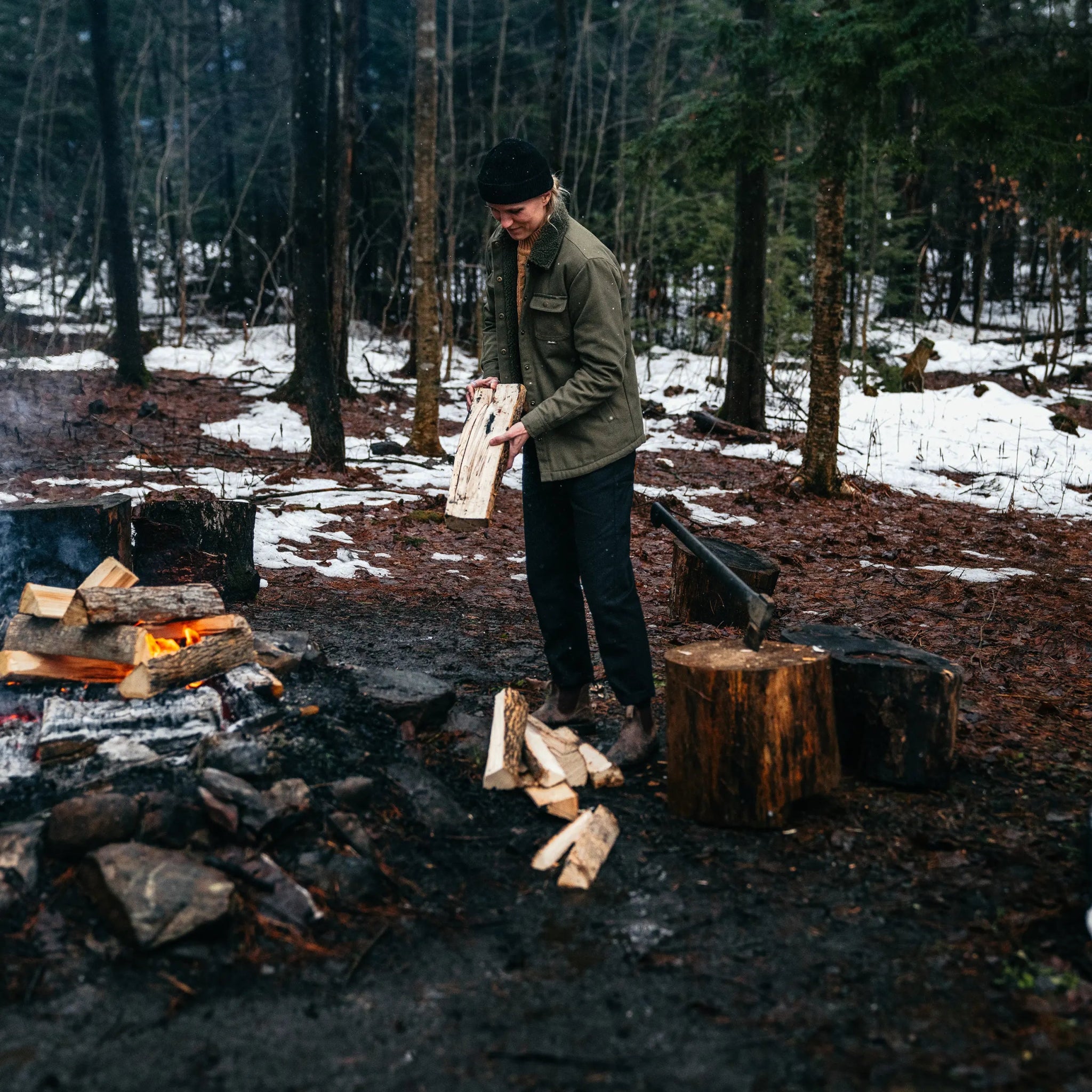 W's Bobcat Pile Work Jacket - Hooké