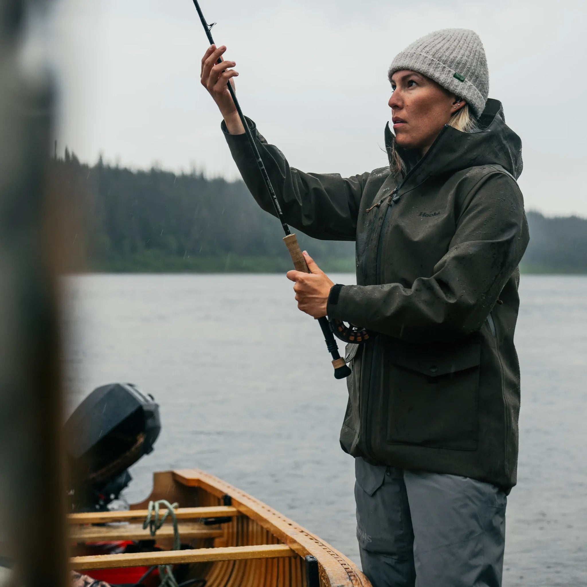 W's Cascapedia Hardshell Jacket - Hooké