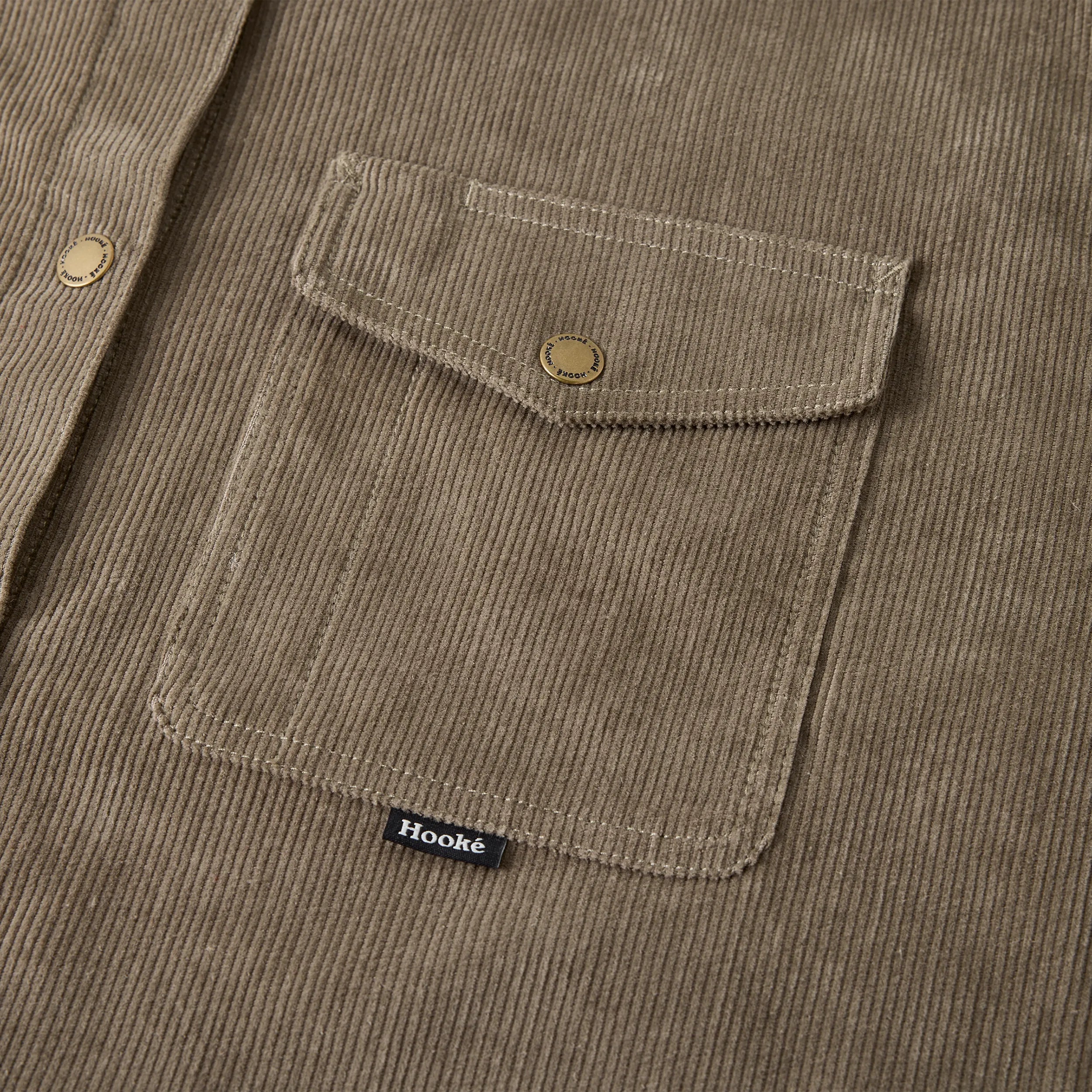 W's Corduroy Overshirt - Hooké