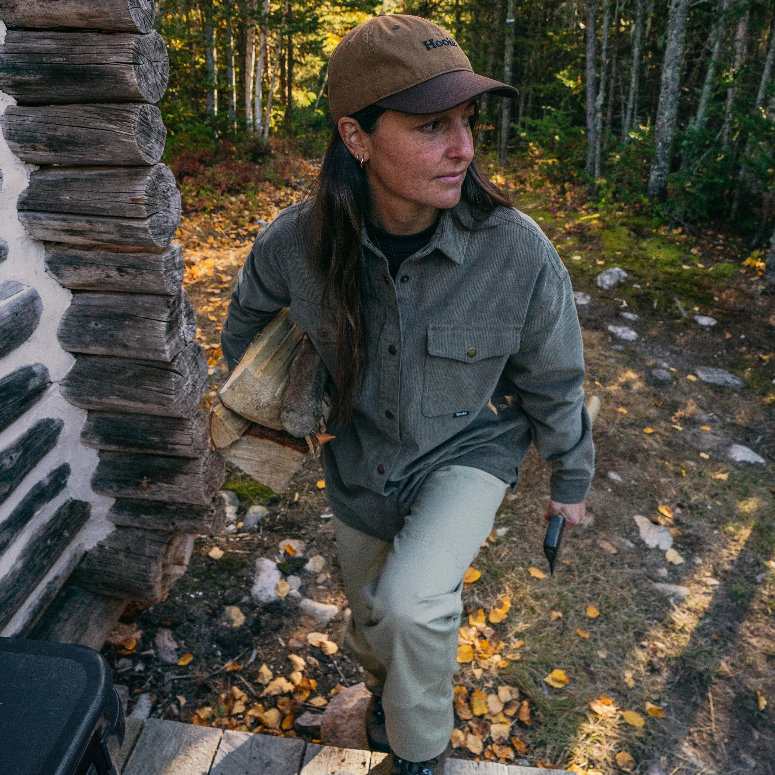 W's Corduroy Overshirt - Hooké