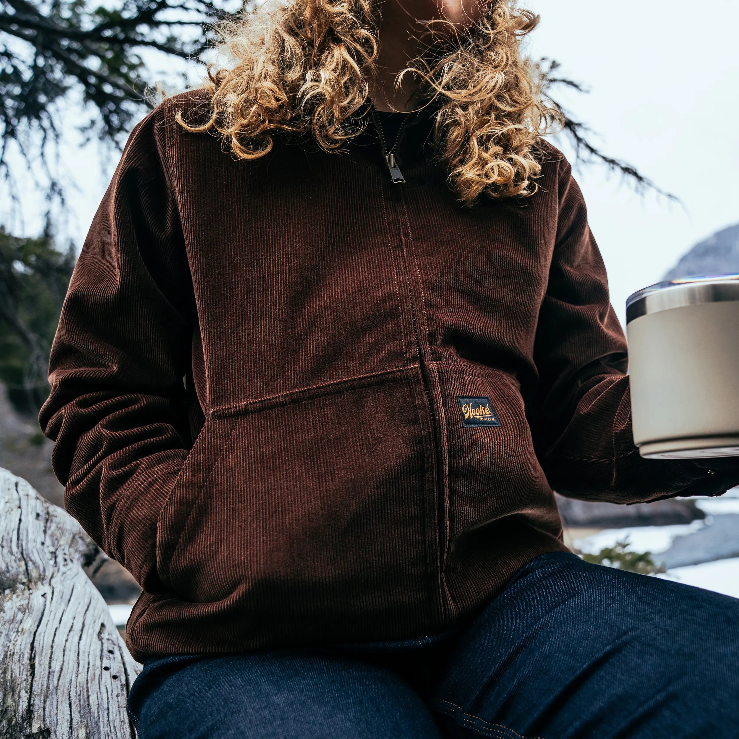 W's Corduroy Pile Work Jacket - Hooké