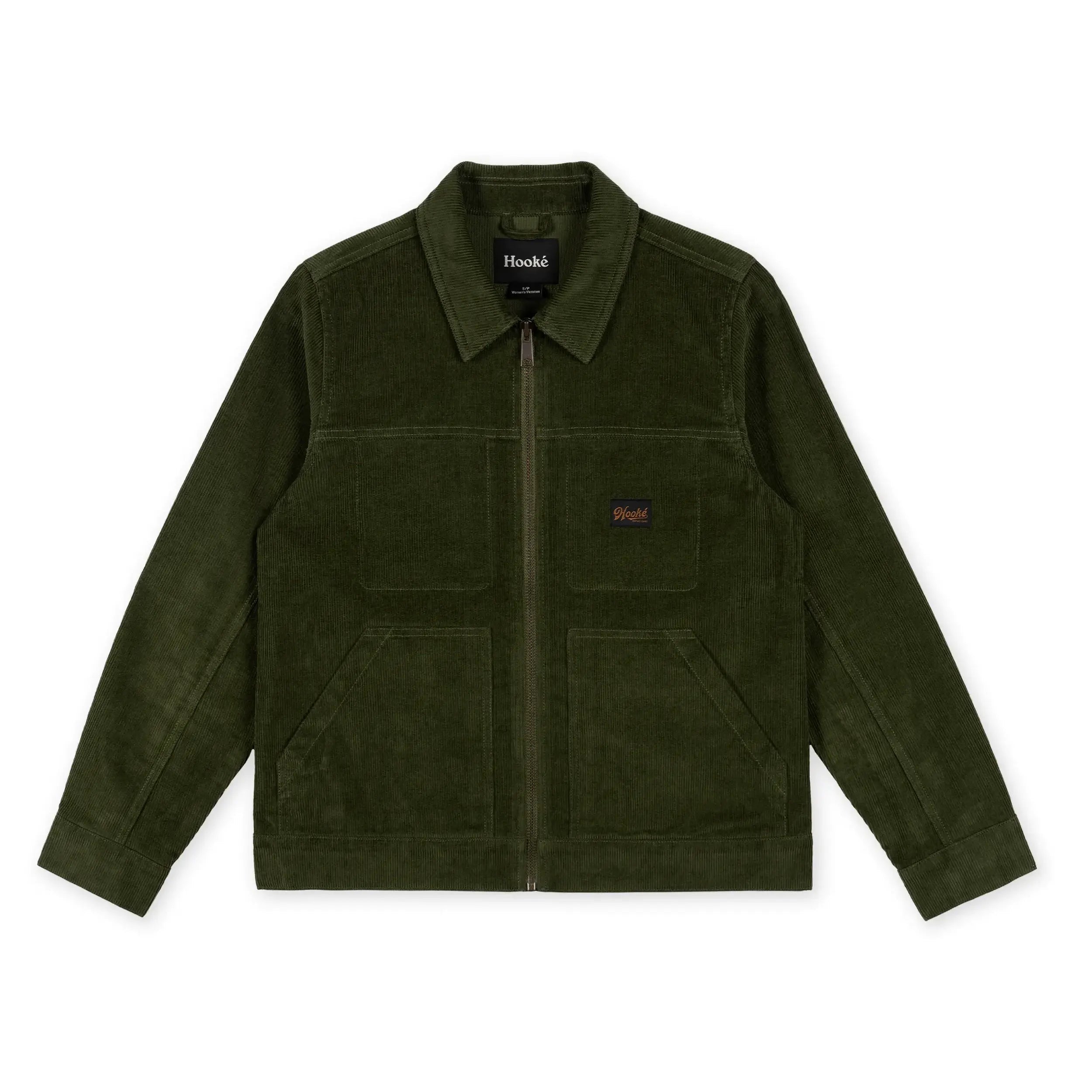 W's Corduroy Trucker Work Jacket - Hooké