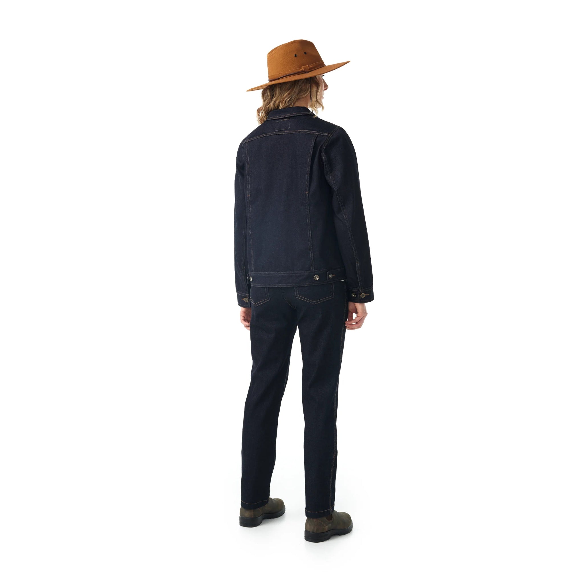 W's Denim Trucker Work Jacket - Hooké