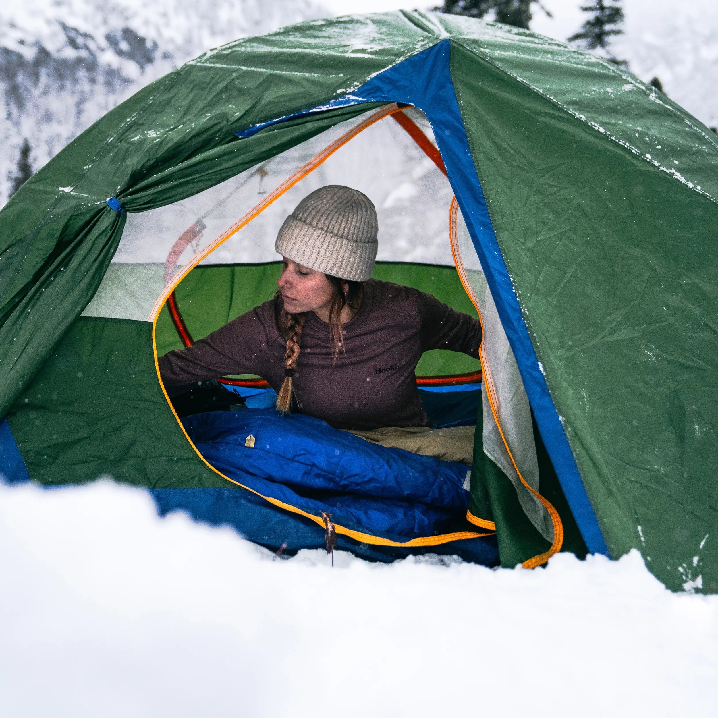 W's Grid Base Layer Crewneck - Hooké