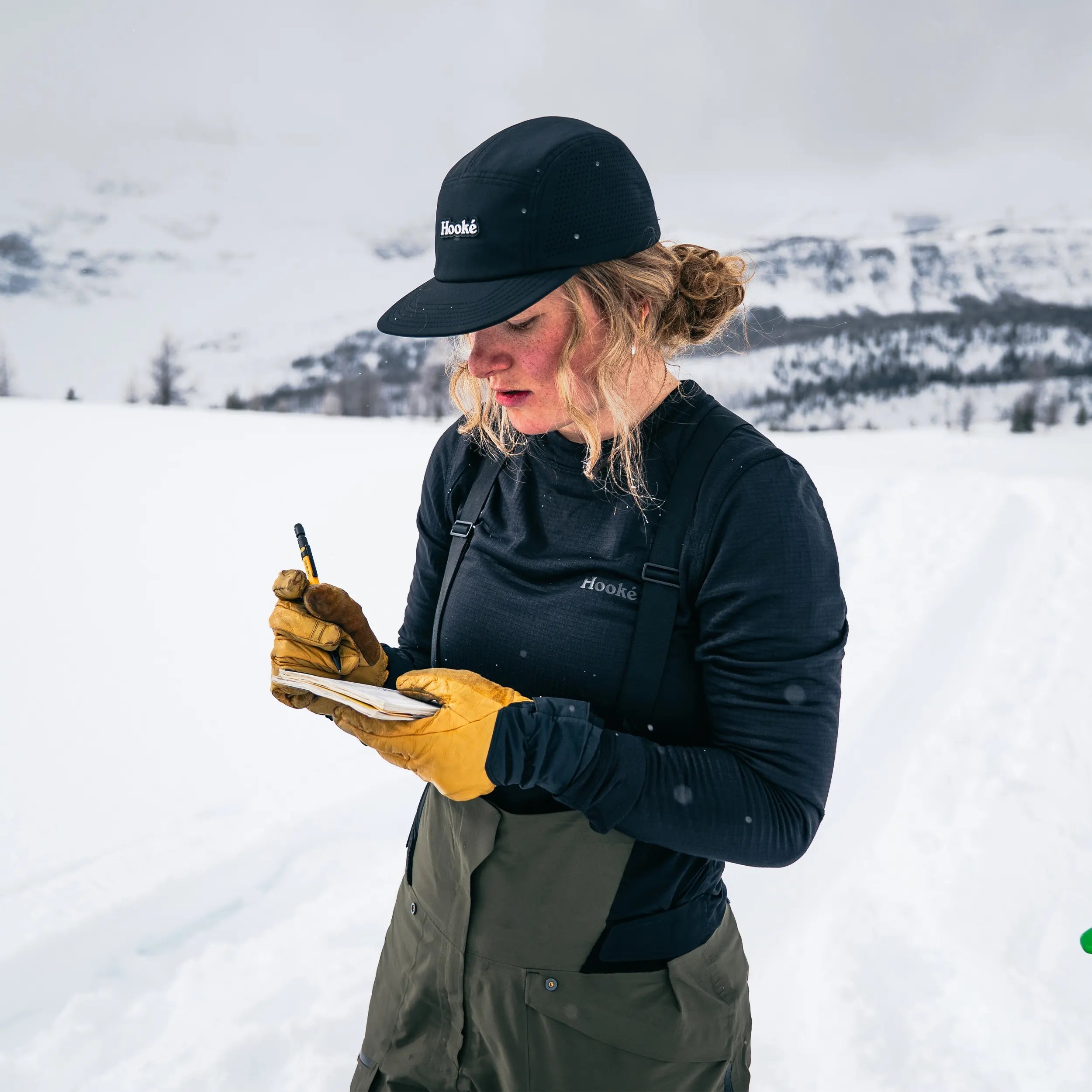 W's Grid Base Layer Crewneck - Hooké