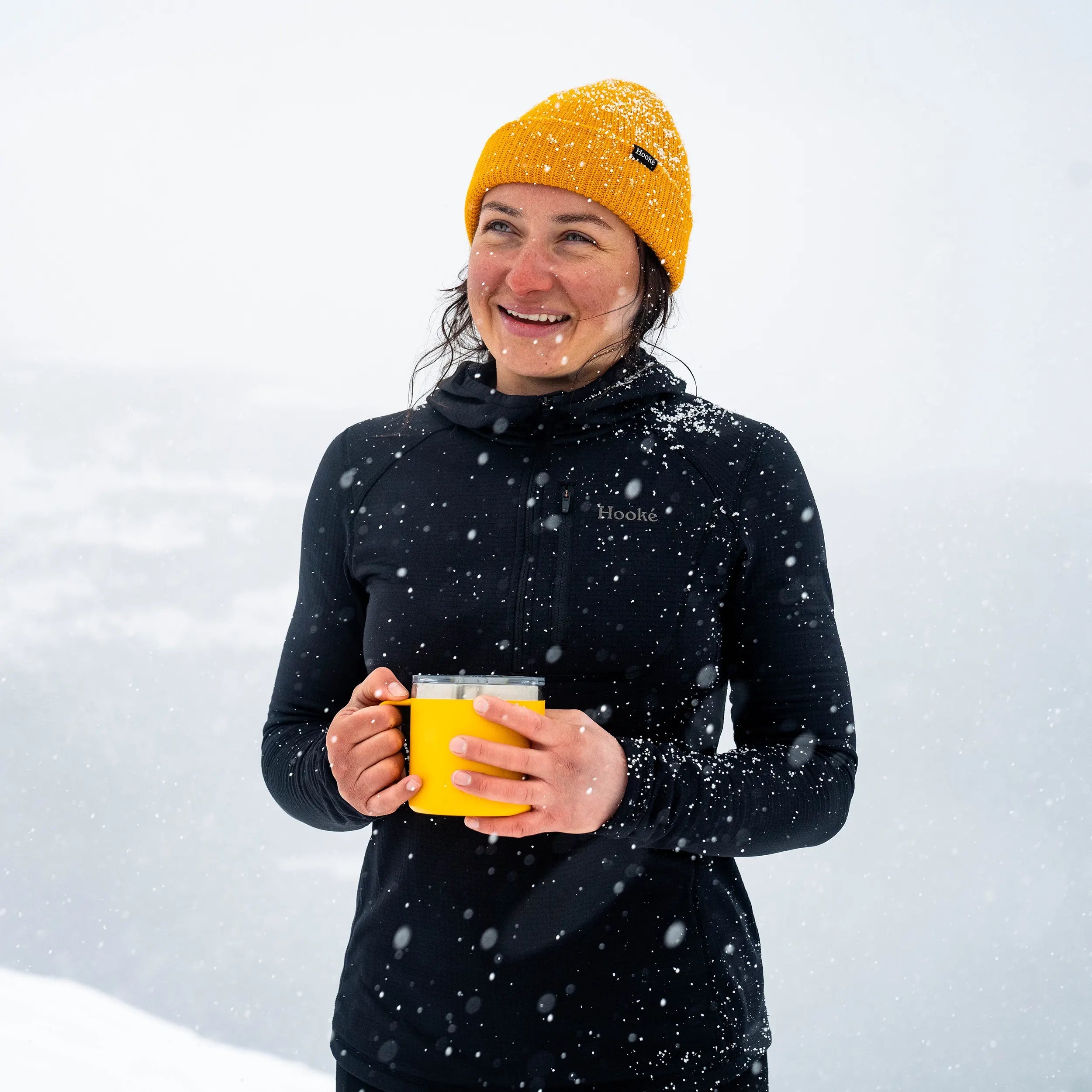 W's Grid Base Layer Hoodie - Hooké