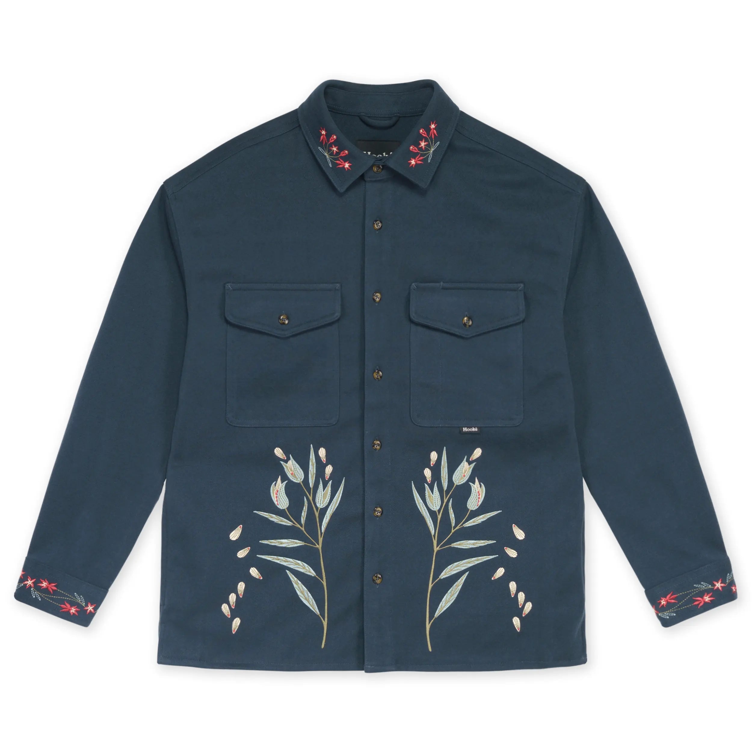 W's Milkweed Oversized Flannel Shirt - Hooké