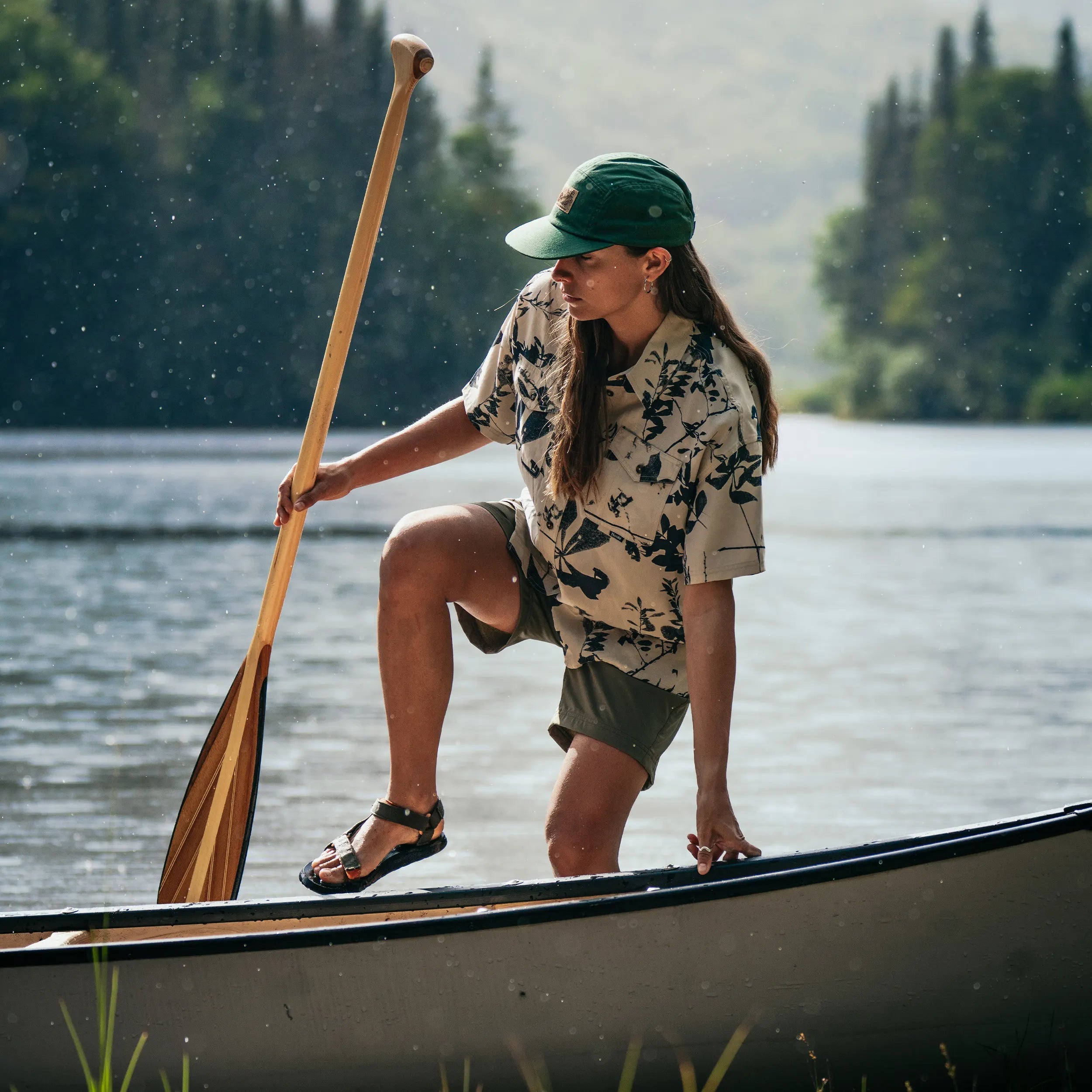 W's Oversized Short Sleeve Shirt - Hooké