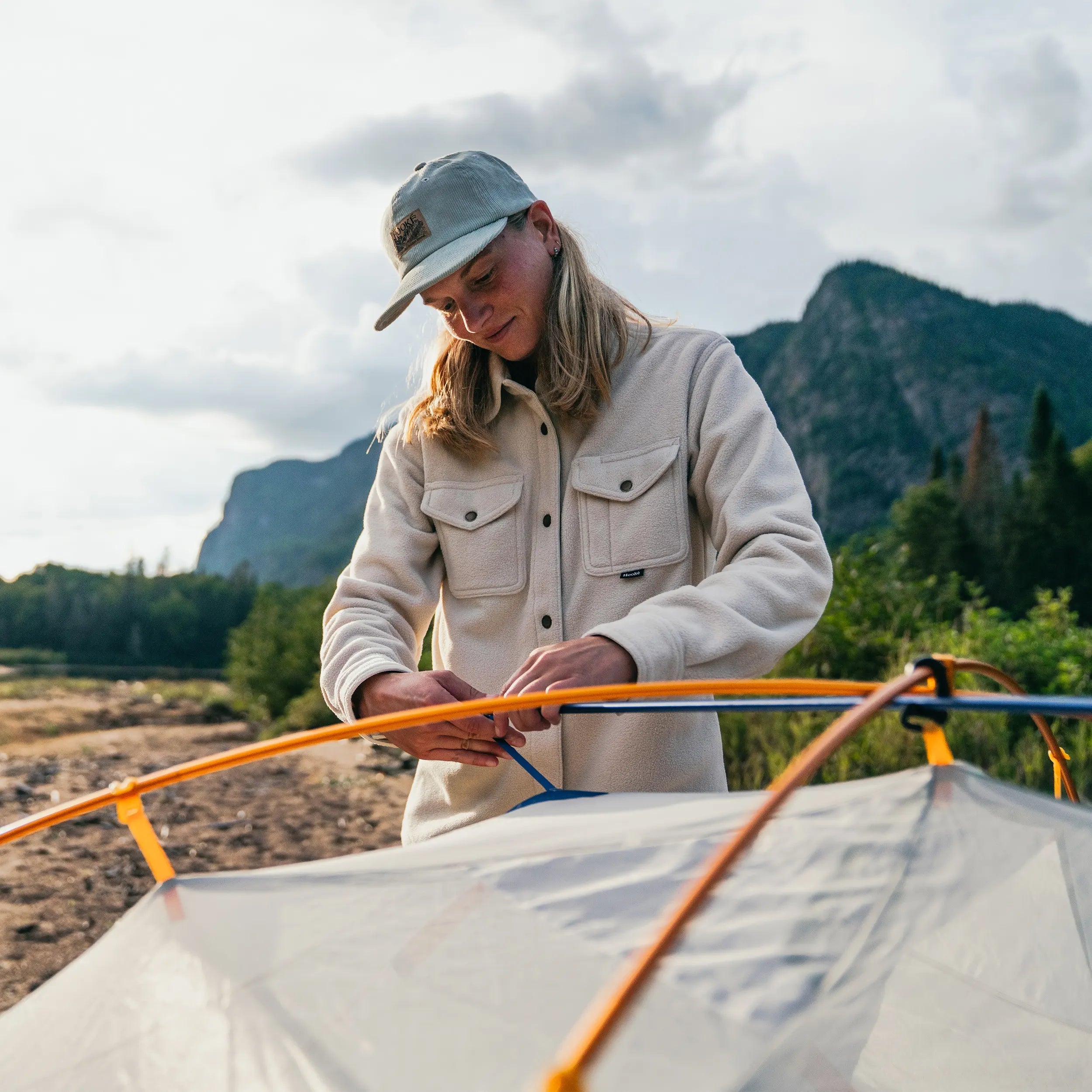W's Polar Fleece Overshirt - Hooké