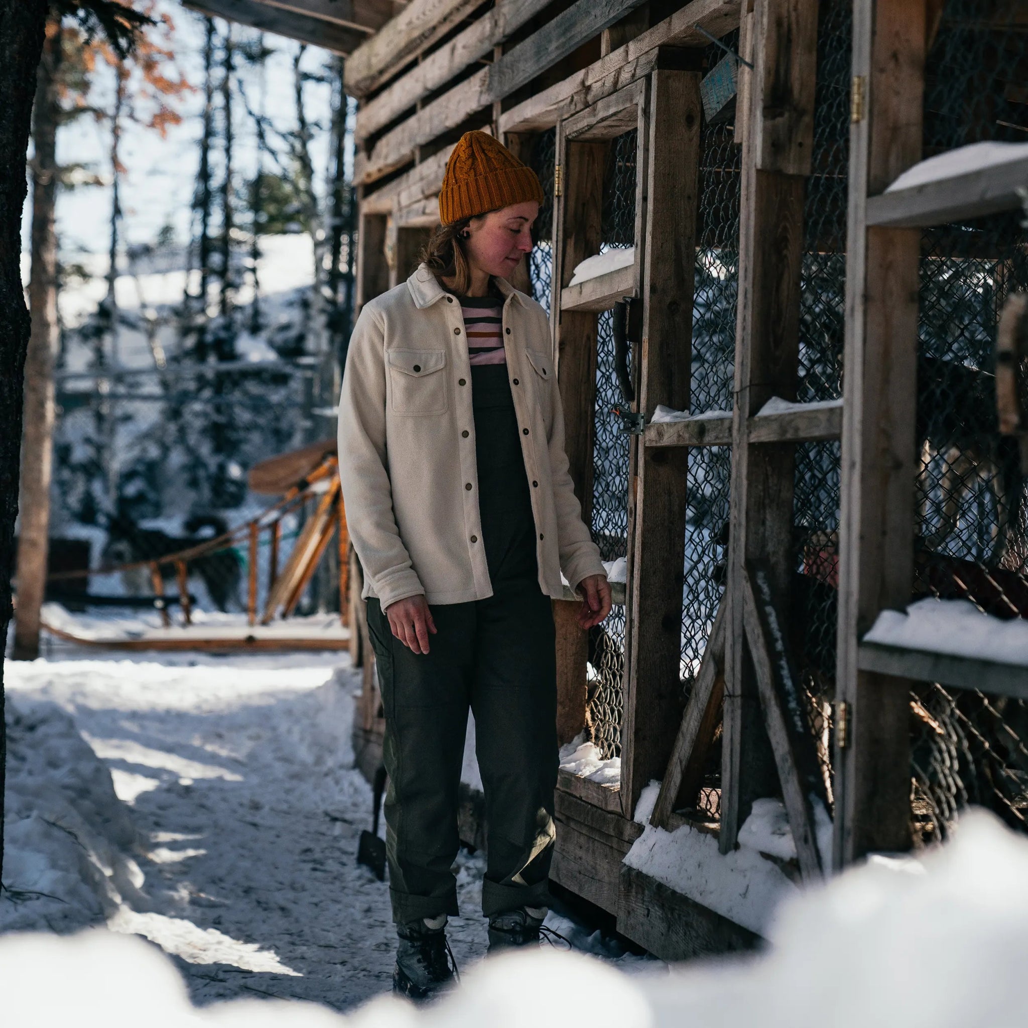 W's Polar Fleece Overshirt - Hooké