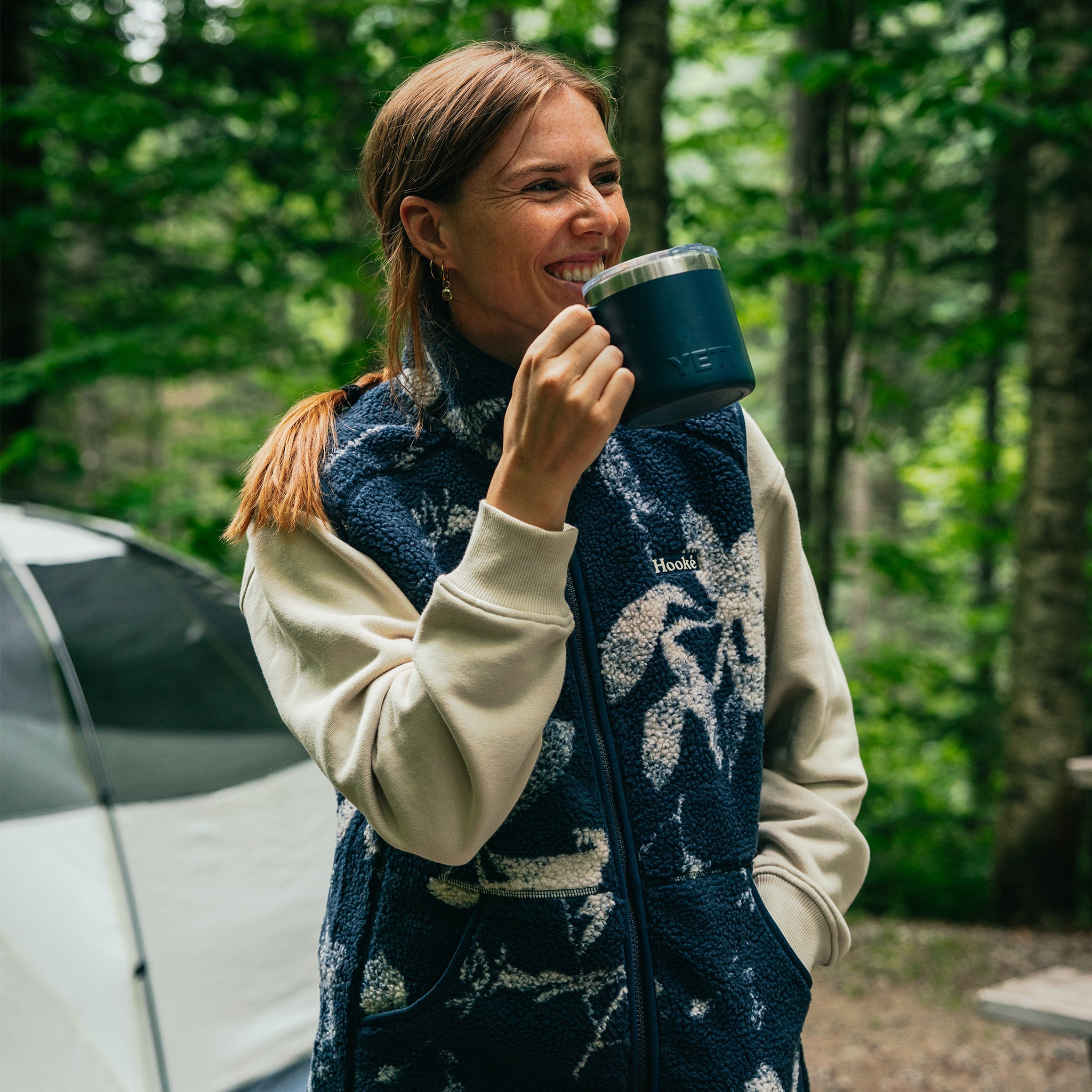 W's Prairies Pile Fleece Vest - Hooké