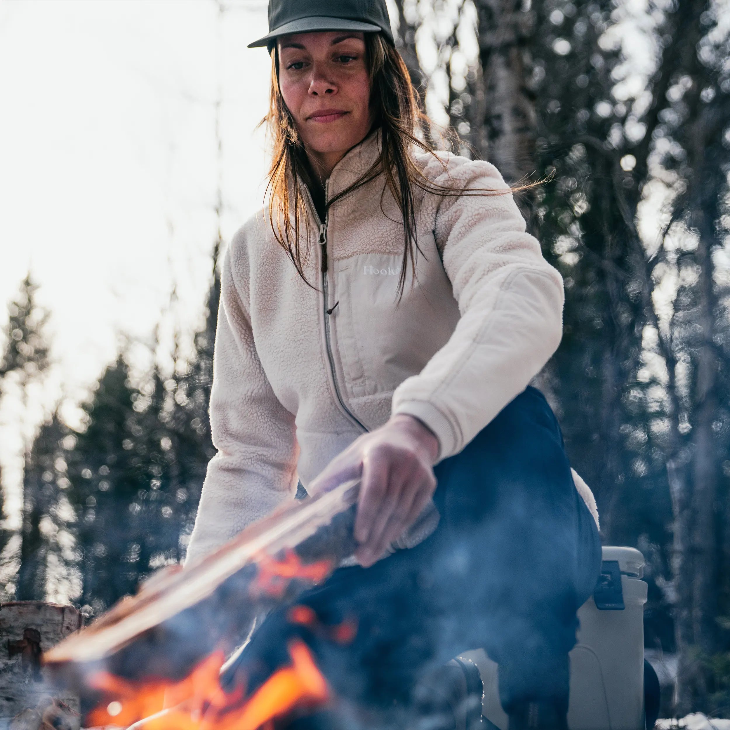 W's Rabaska Pile Fleece Jacket - Hooké