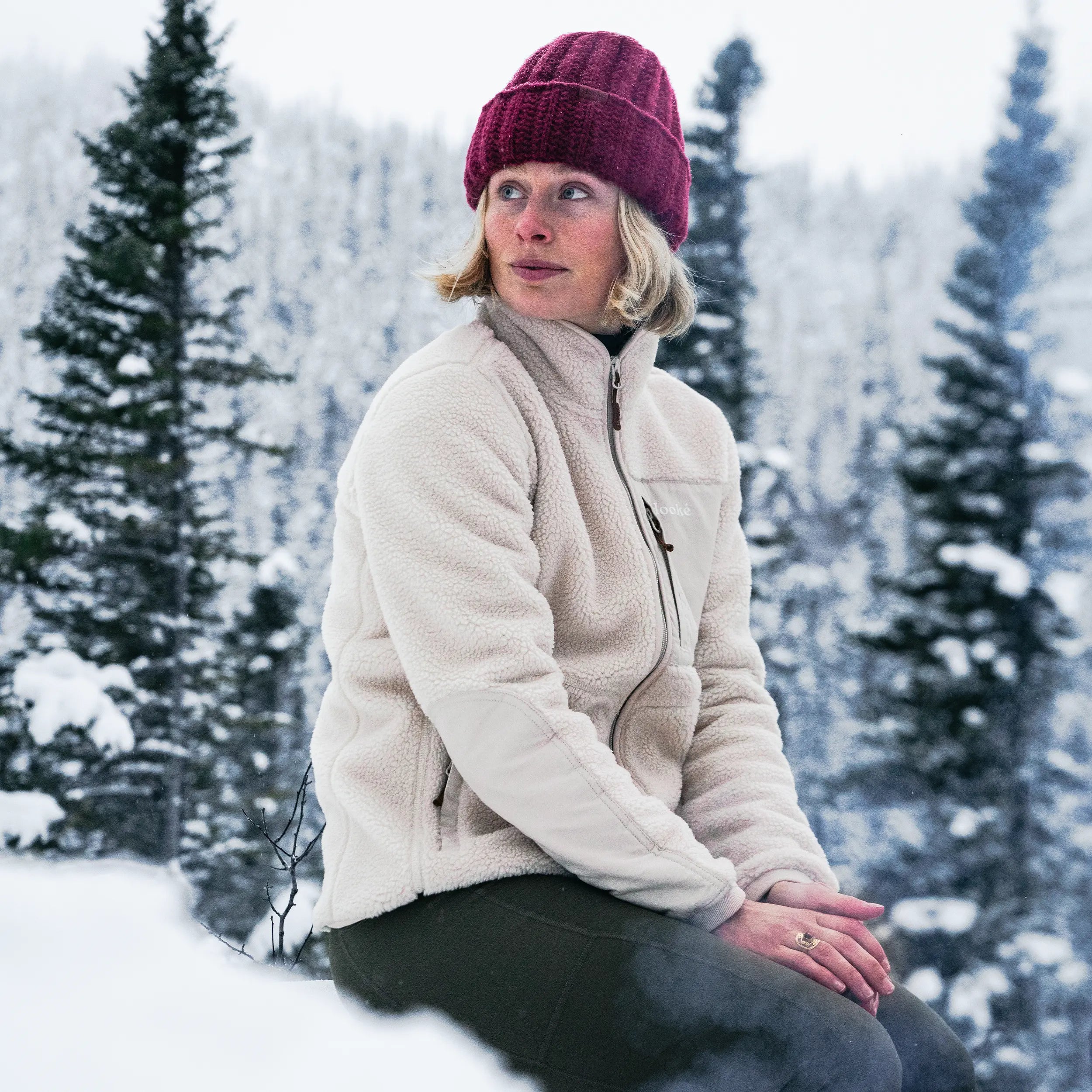 W's Rabaska Pile Fleece Jacket - Hooké