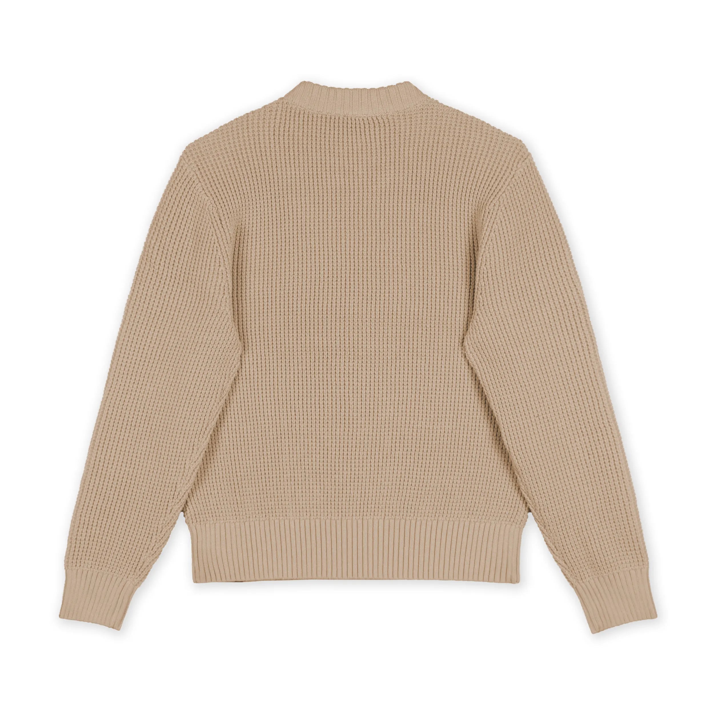 W's Waffle Knit Sweater - Hooké