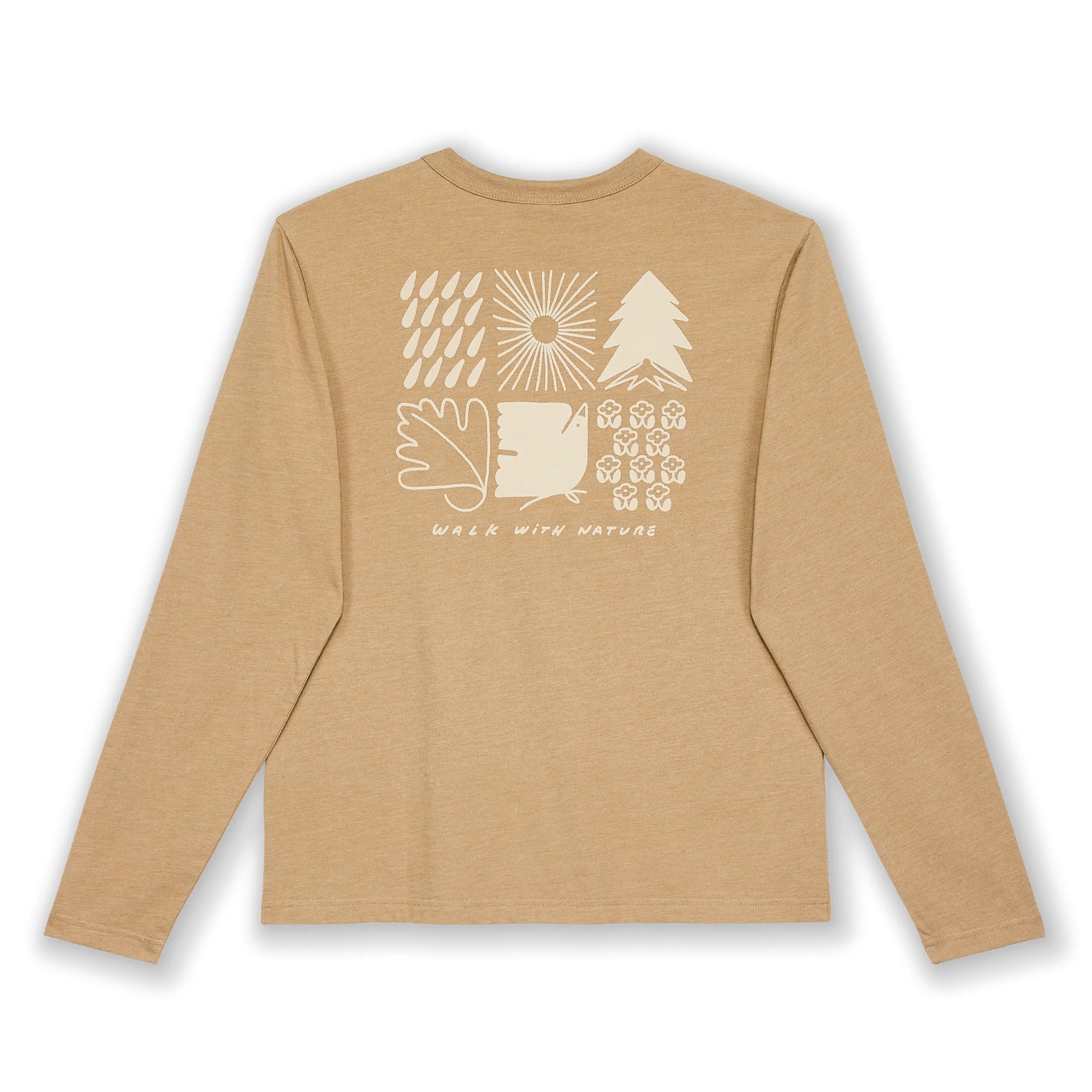 W's Walk With Nature Long Sleeve Tee - Hooké