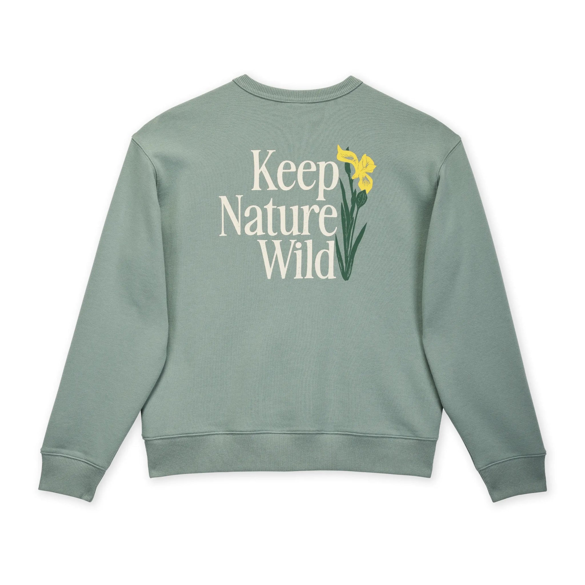 W's Yellow Iris Crewneck - Hooké