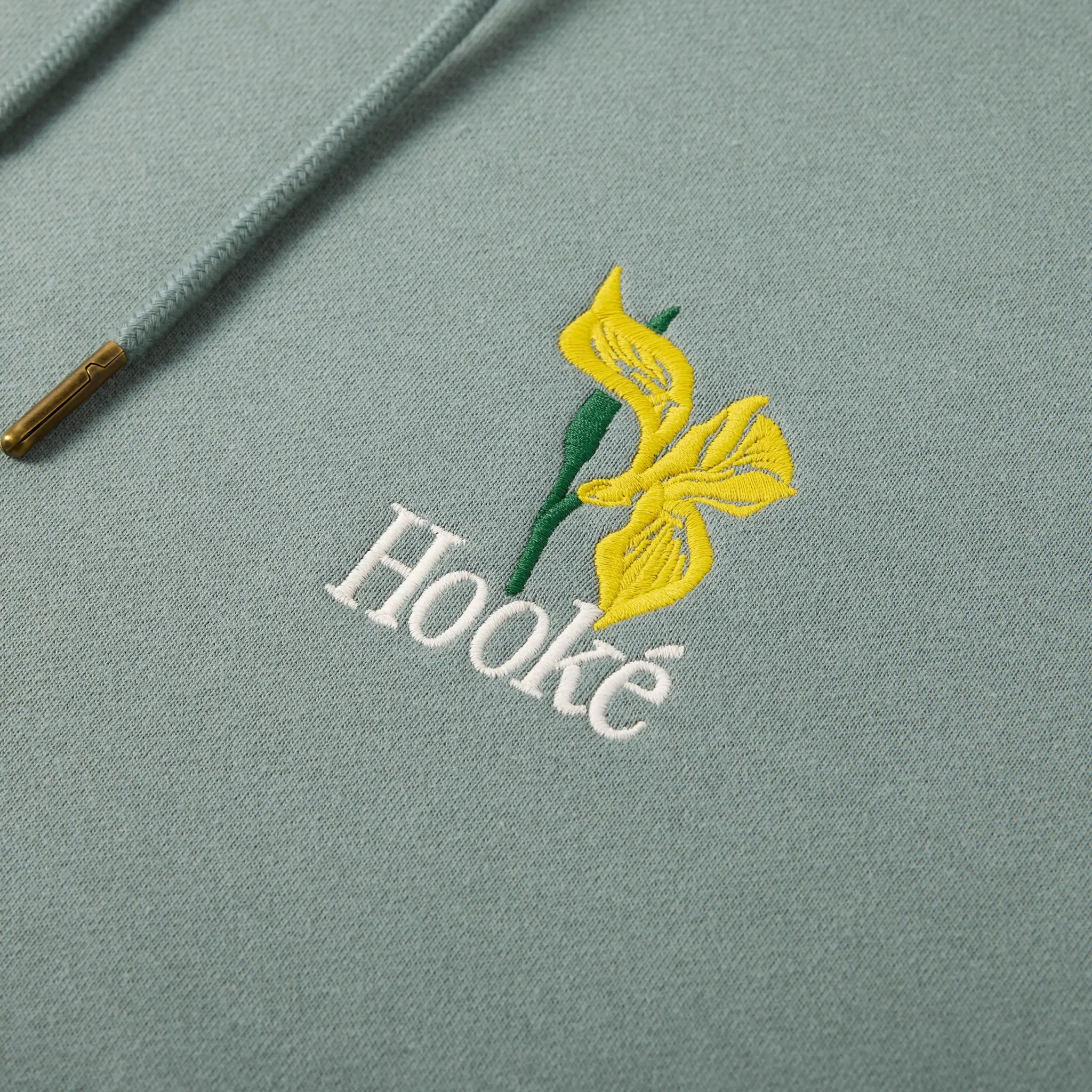 W's Yellow Iris Hoodie - Hooké