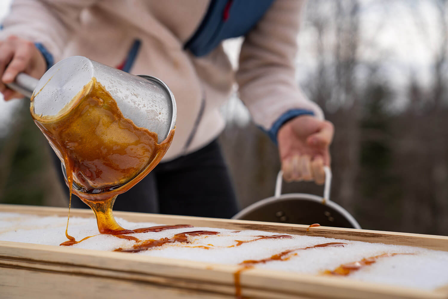 Maple Taffy Recipe