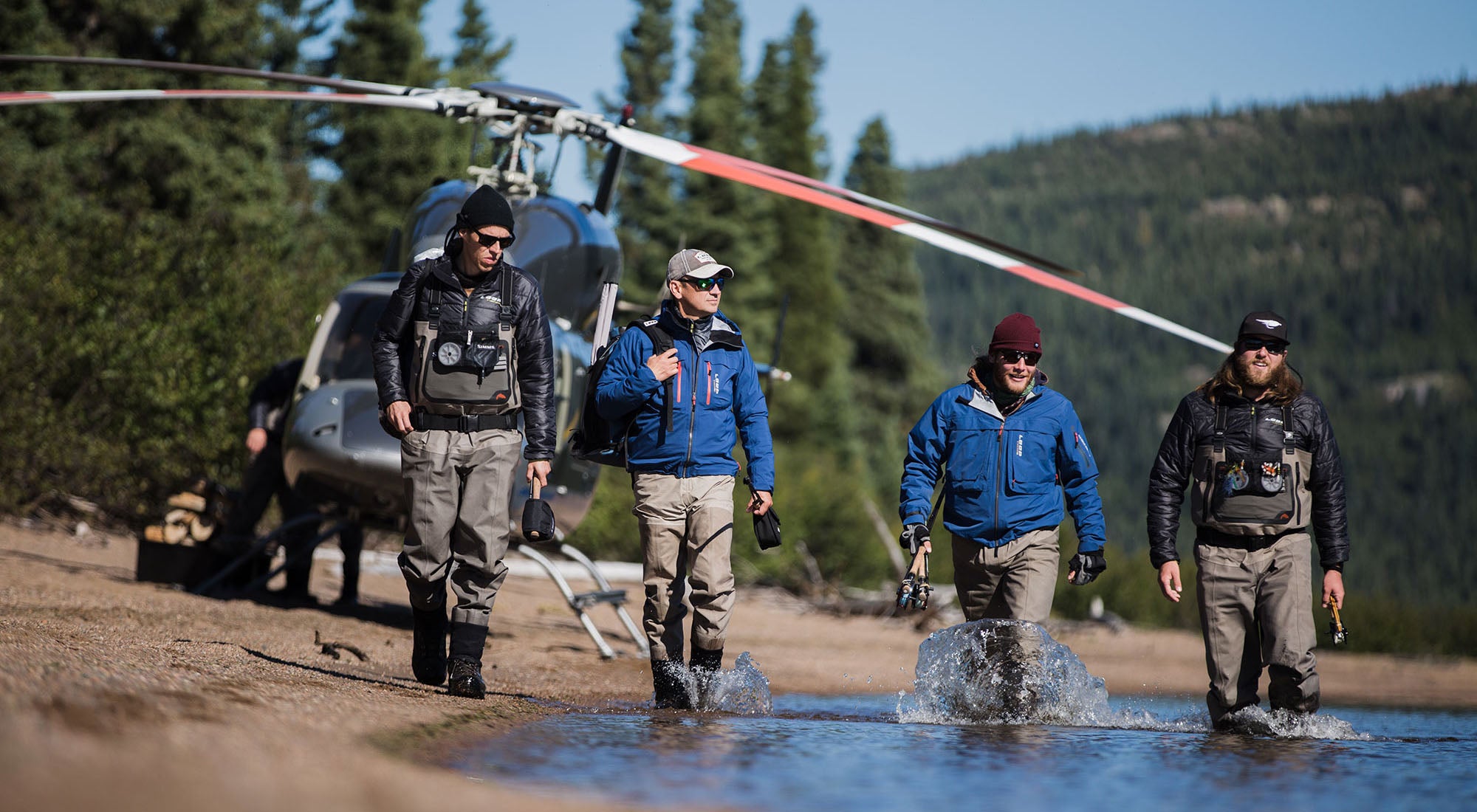 Atlantic Salmon Fishing at Hunt River Lodge