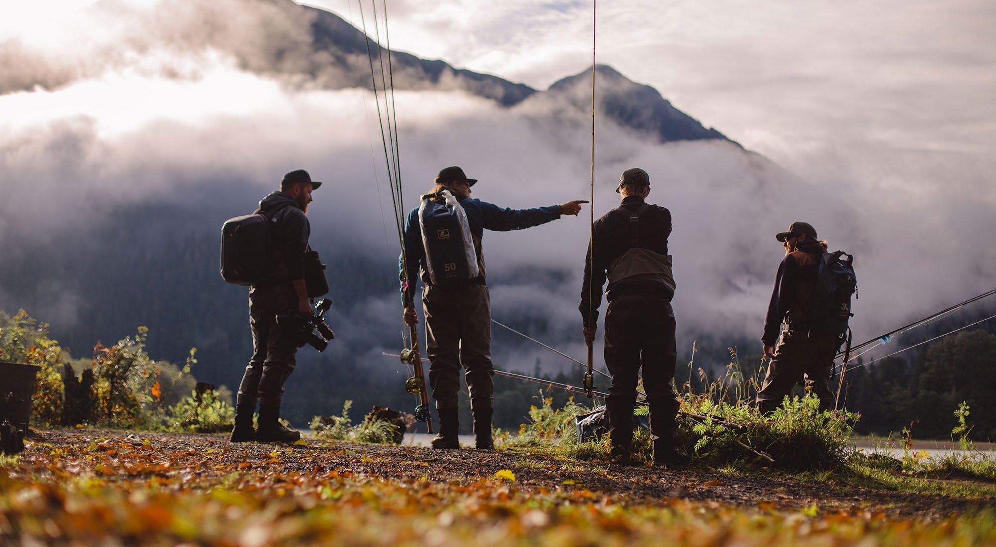 PACIFIC SALMON FISHING OFF THE COAST OF PRINCE RUPERT - Hooké
