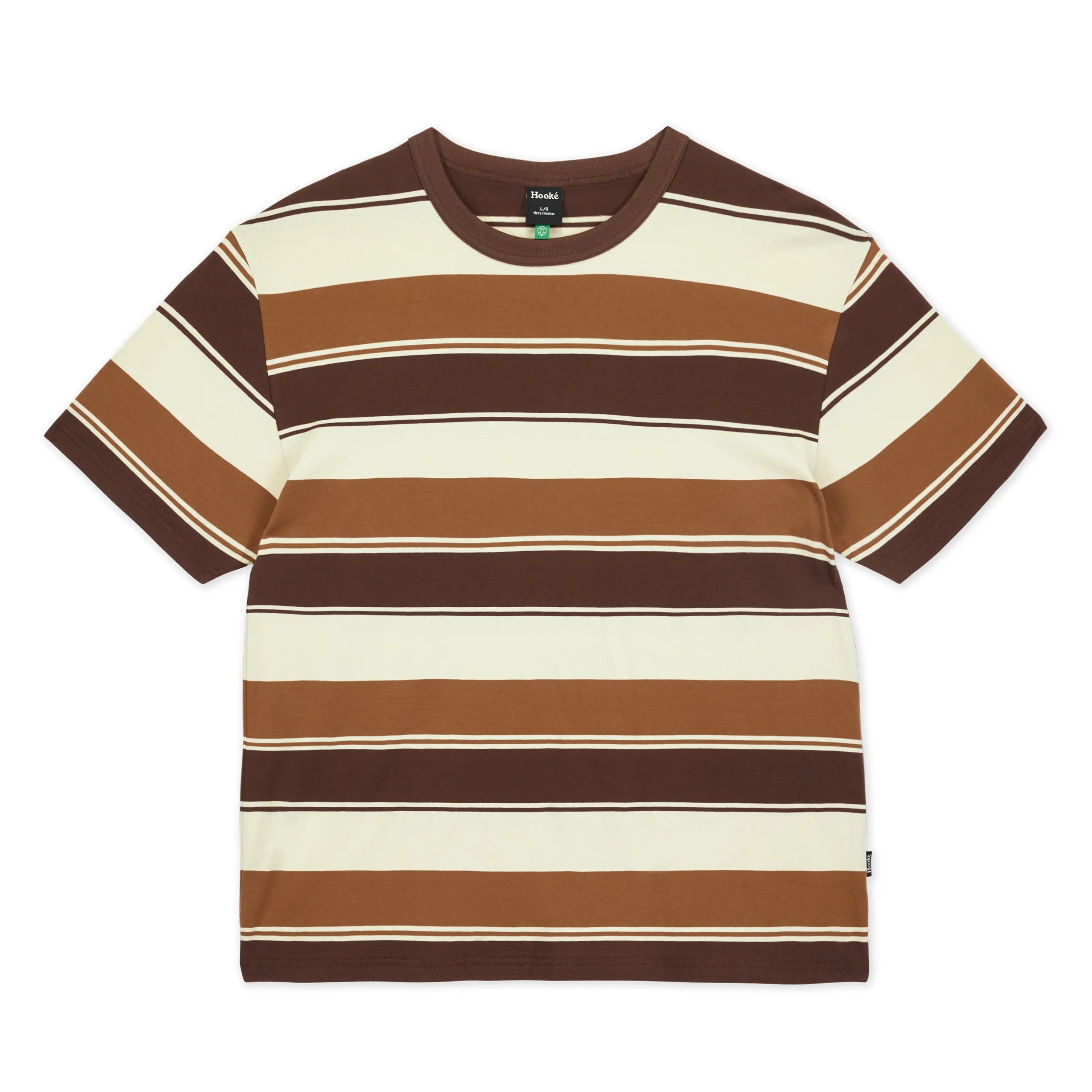 M's Wood Log Striped T-Shirt