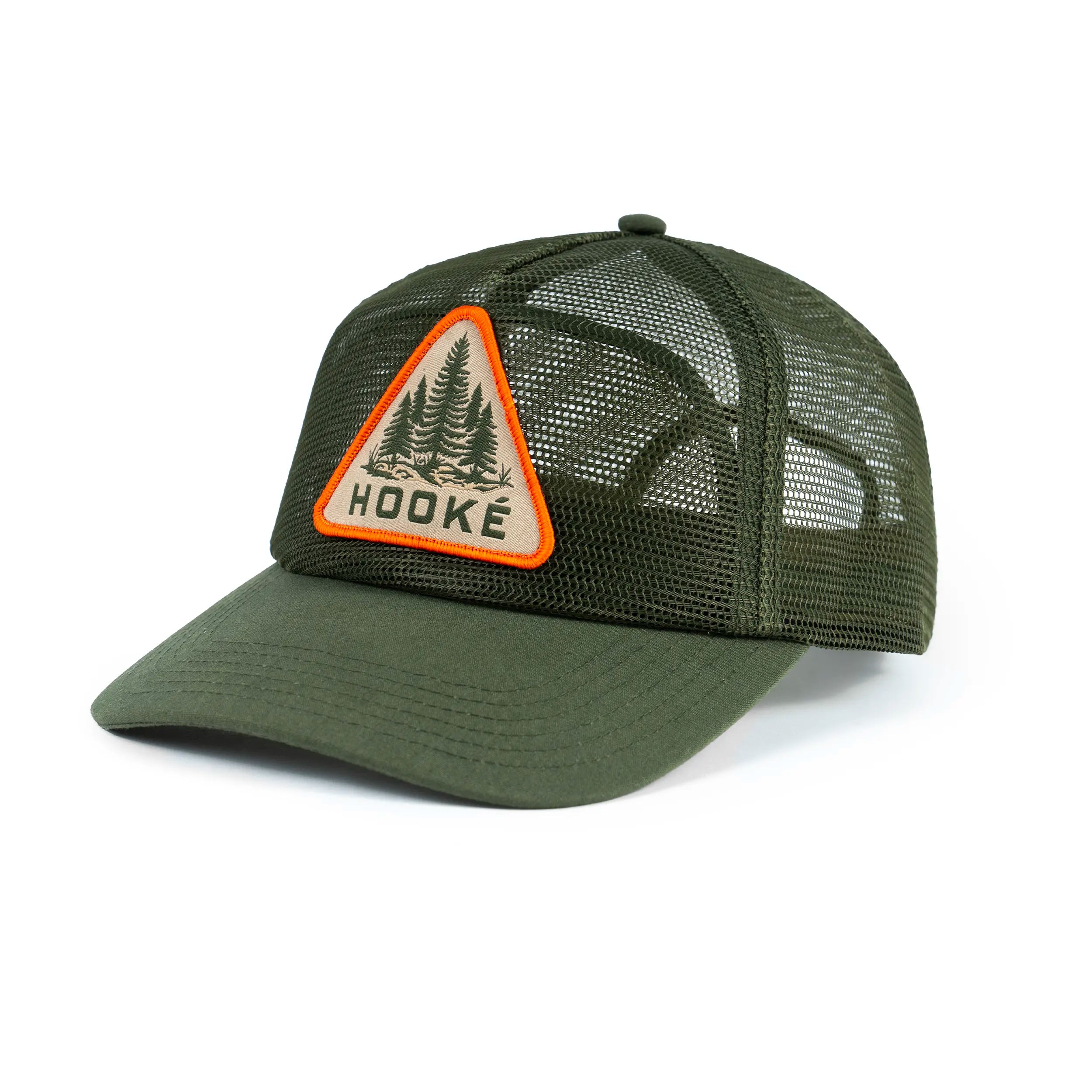 Pine Trees Full Mesh Trucker Hat - Hooké