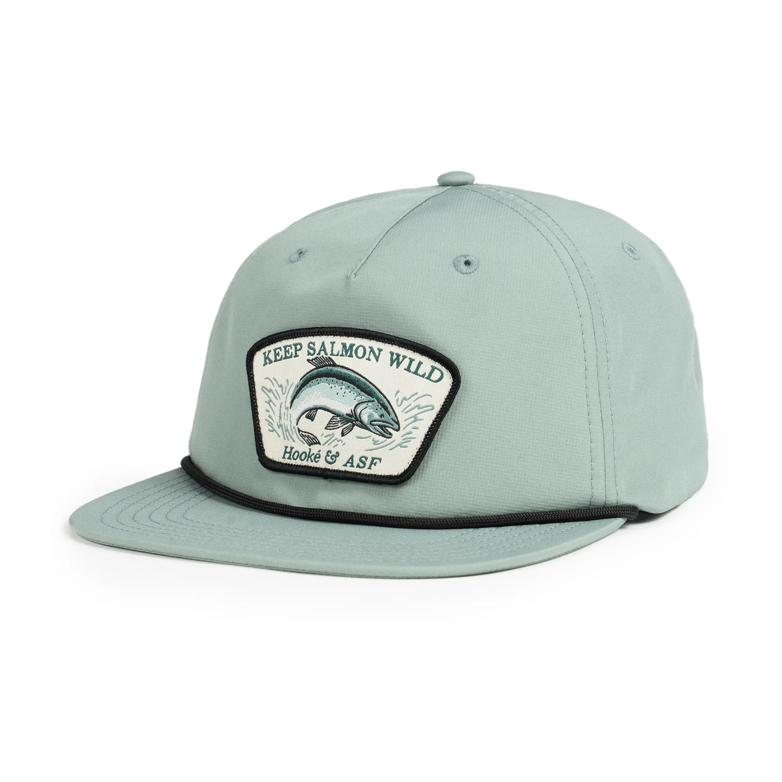 Keep Salmon Wild Sun Cap