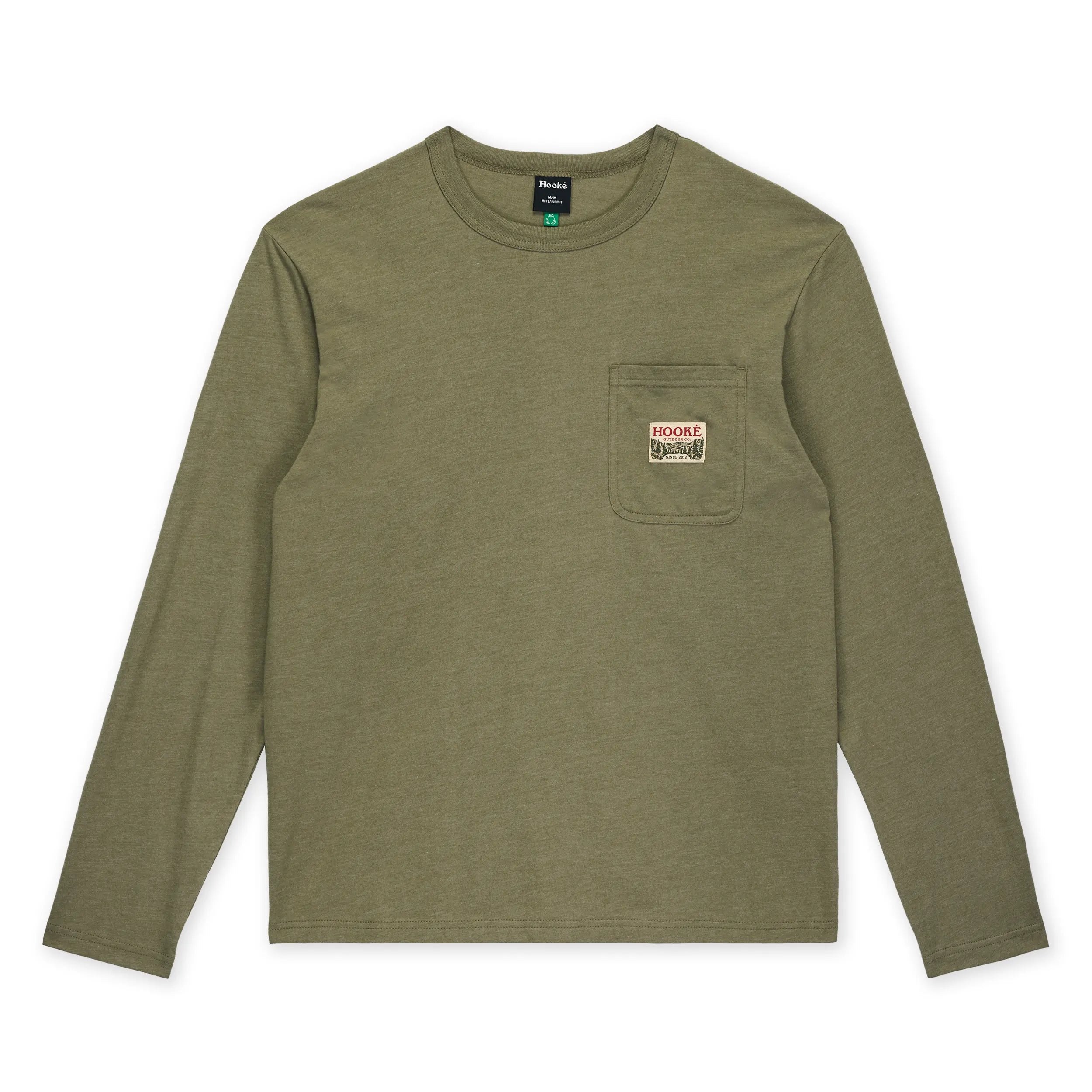 M's Hooké Outdoor Long Sleeve Pocket Tee