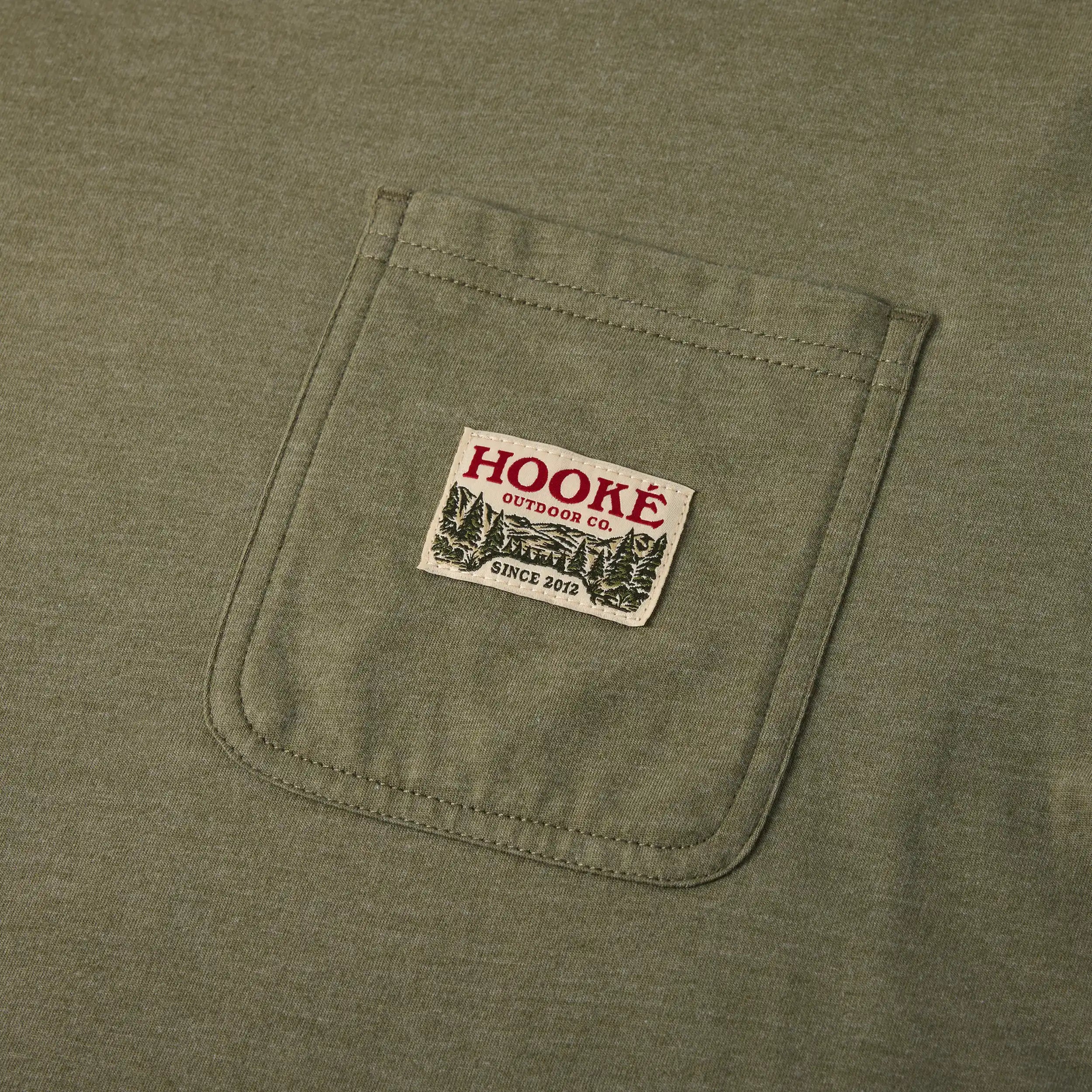 M's Hooké Outdoor Long Sleeve Pocket Tee