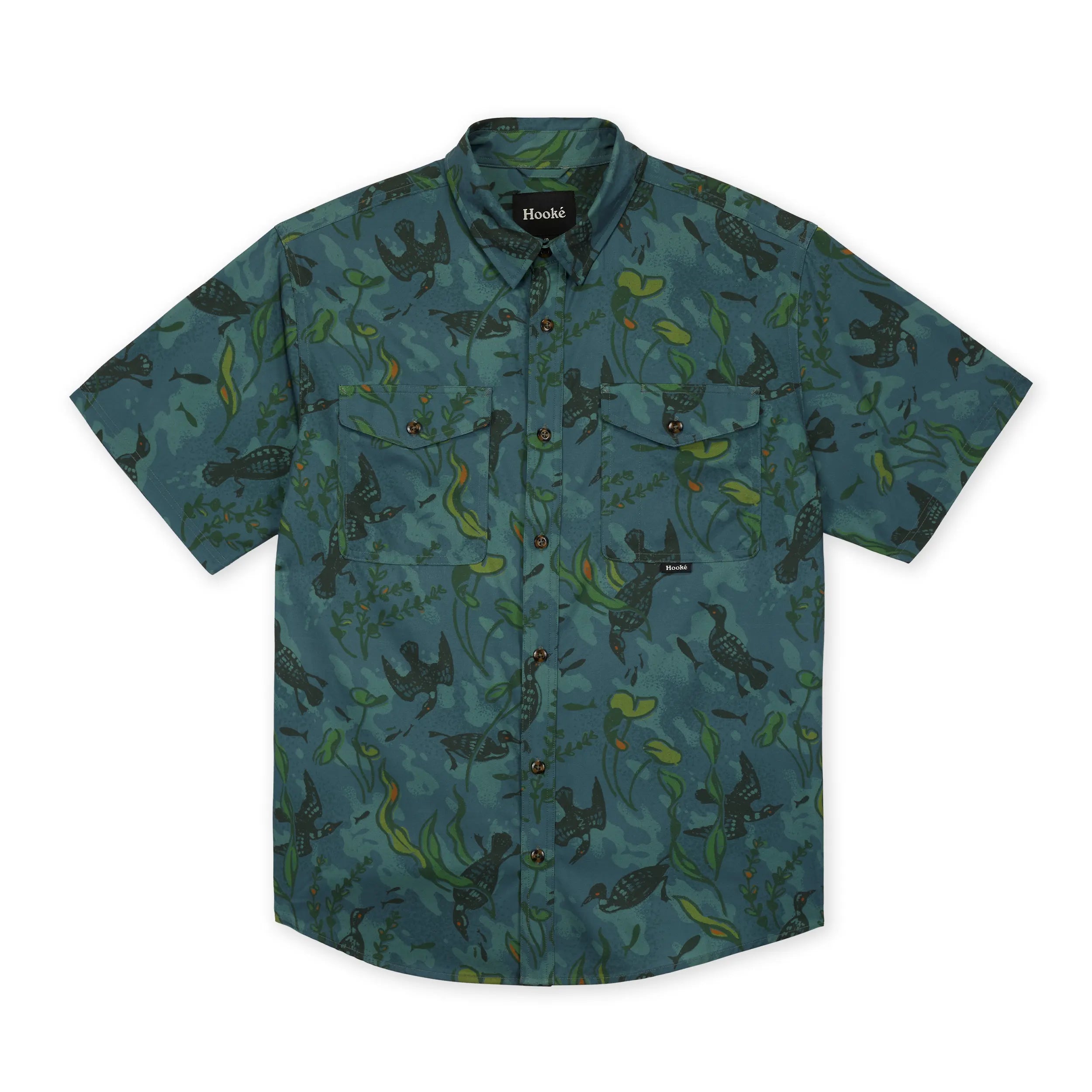 M's Diving Loon Short Sleeve Shirt