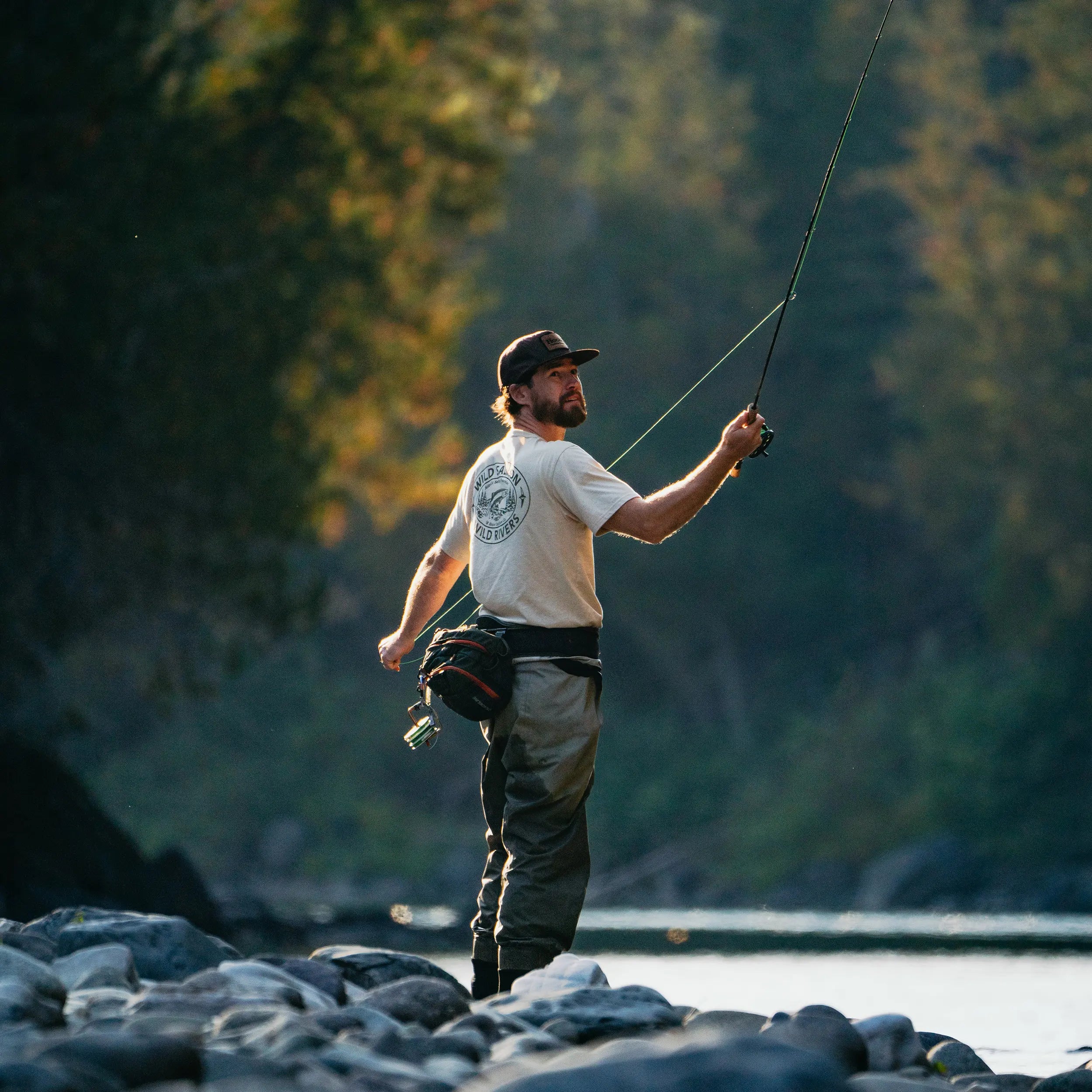 M's Wild Salmon Wild Rivers T-shirt