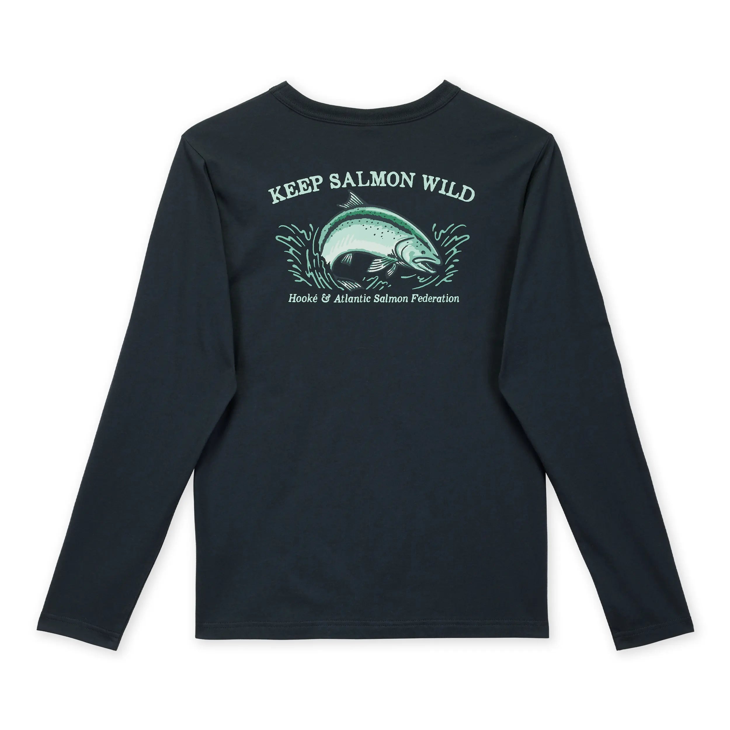 W's Keep Salmon Wild Long Sleeve Tee