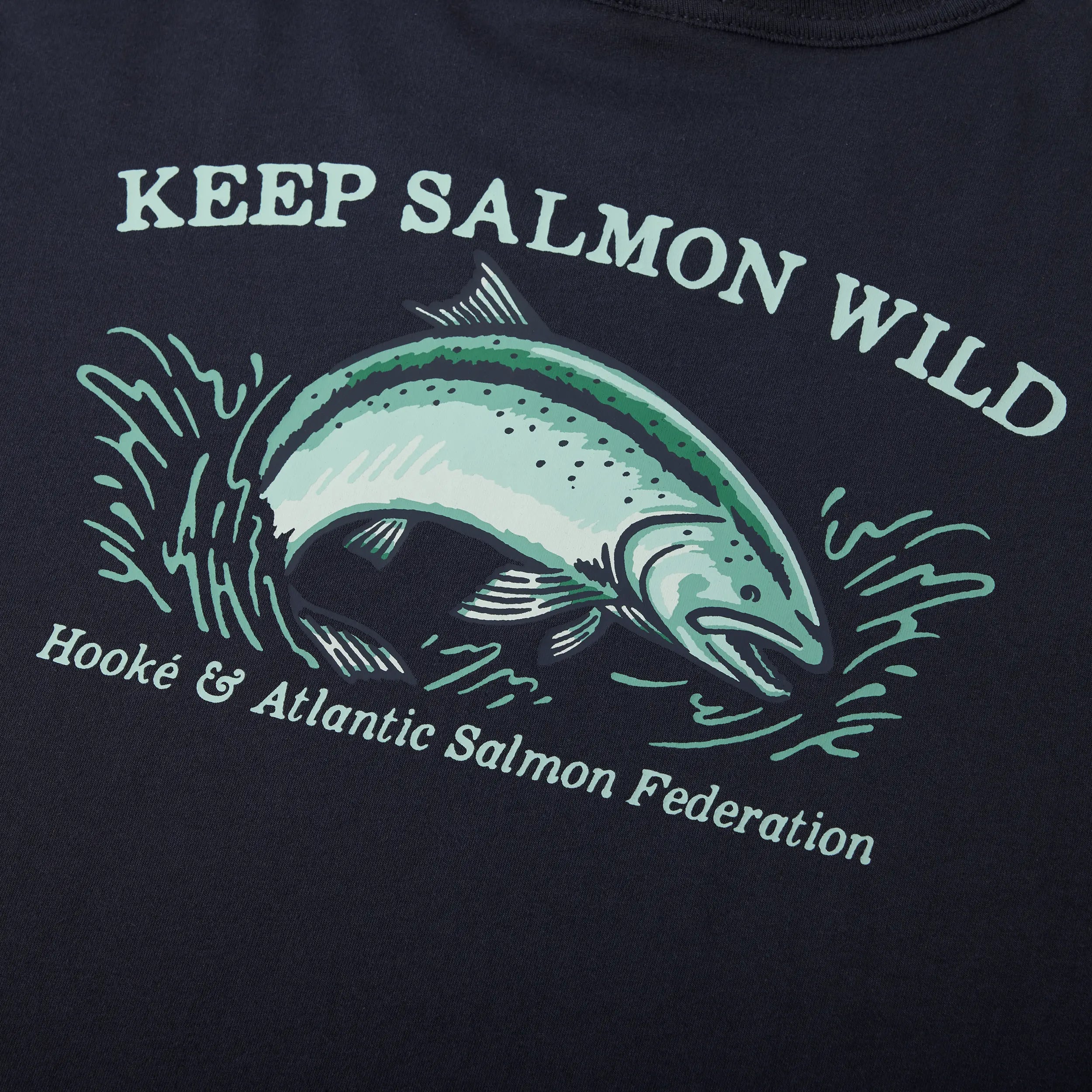 W's Keep Salmon Wild Long Sleeve Tee