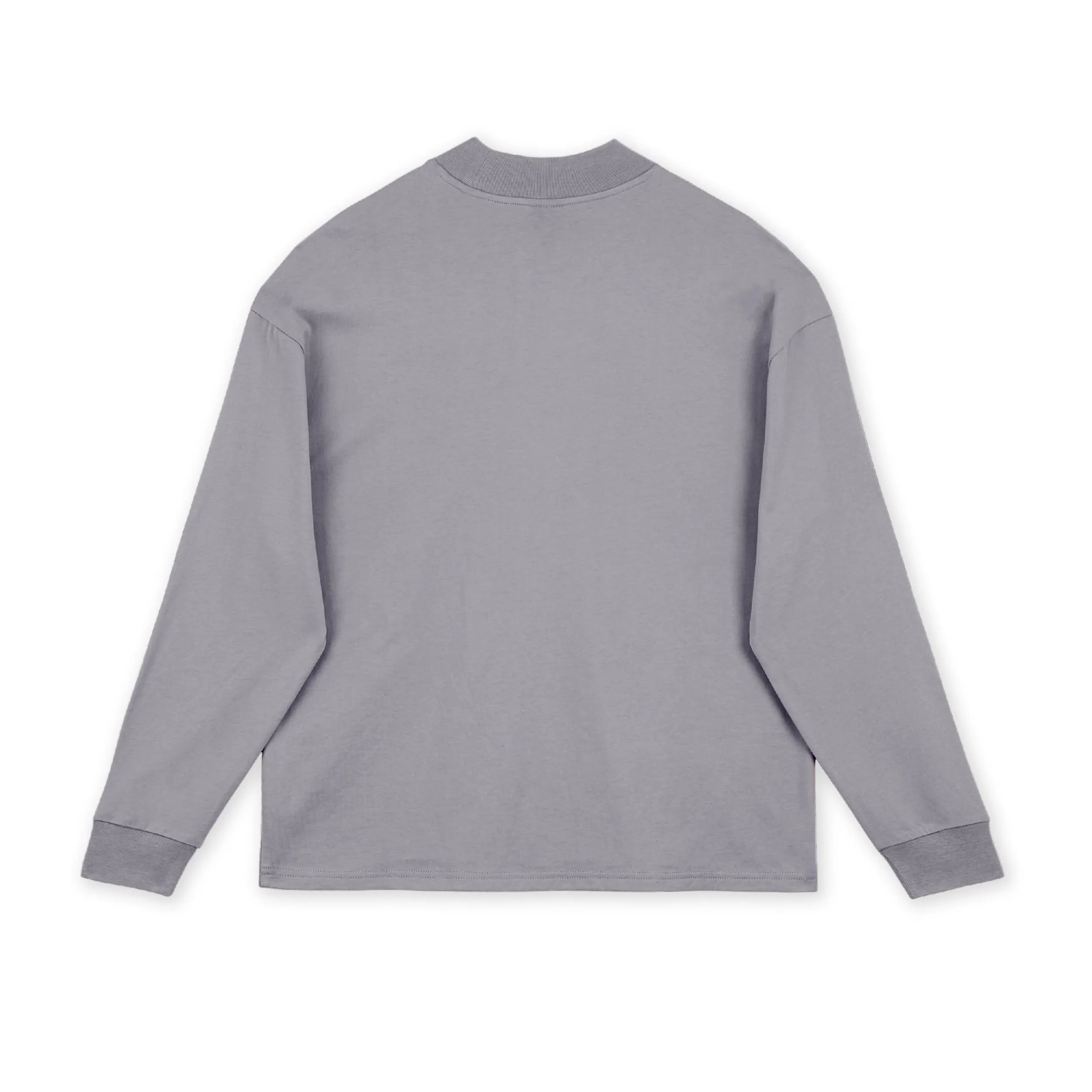 W's Mock Neck Oversized Long Sleeve Tee