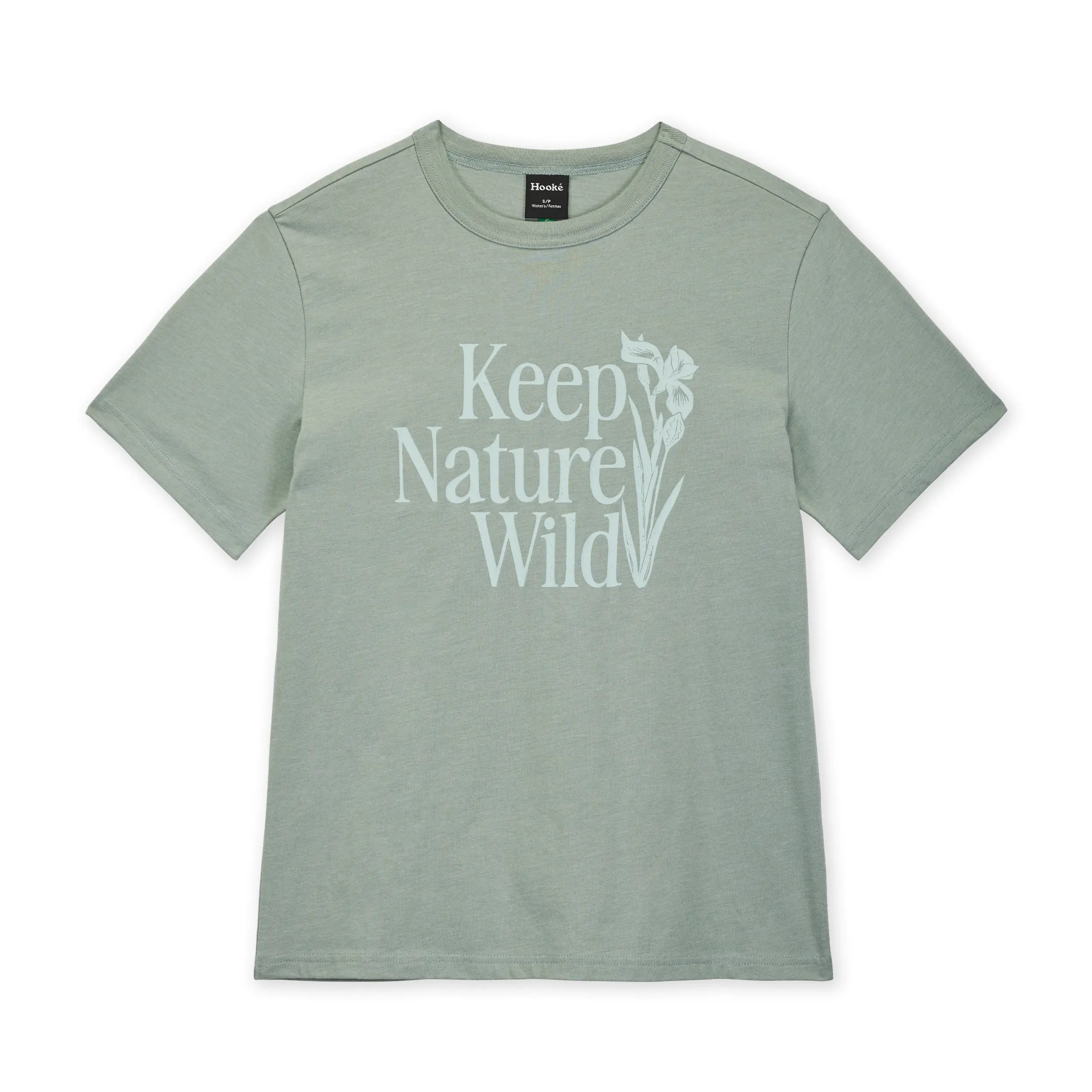 T-shirt Keep Nature Wild pour femme