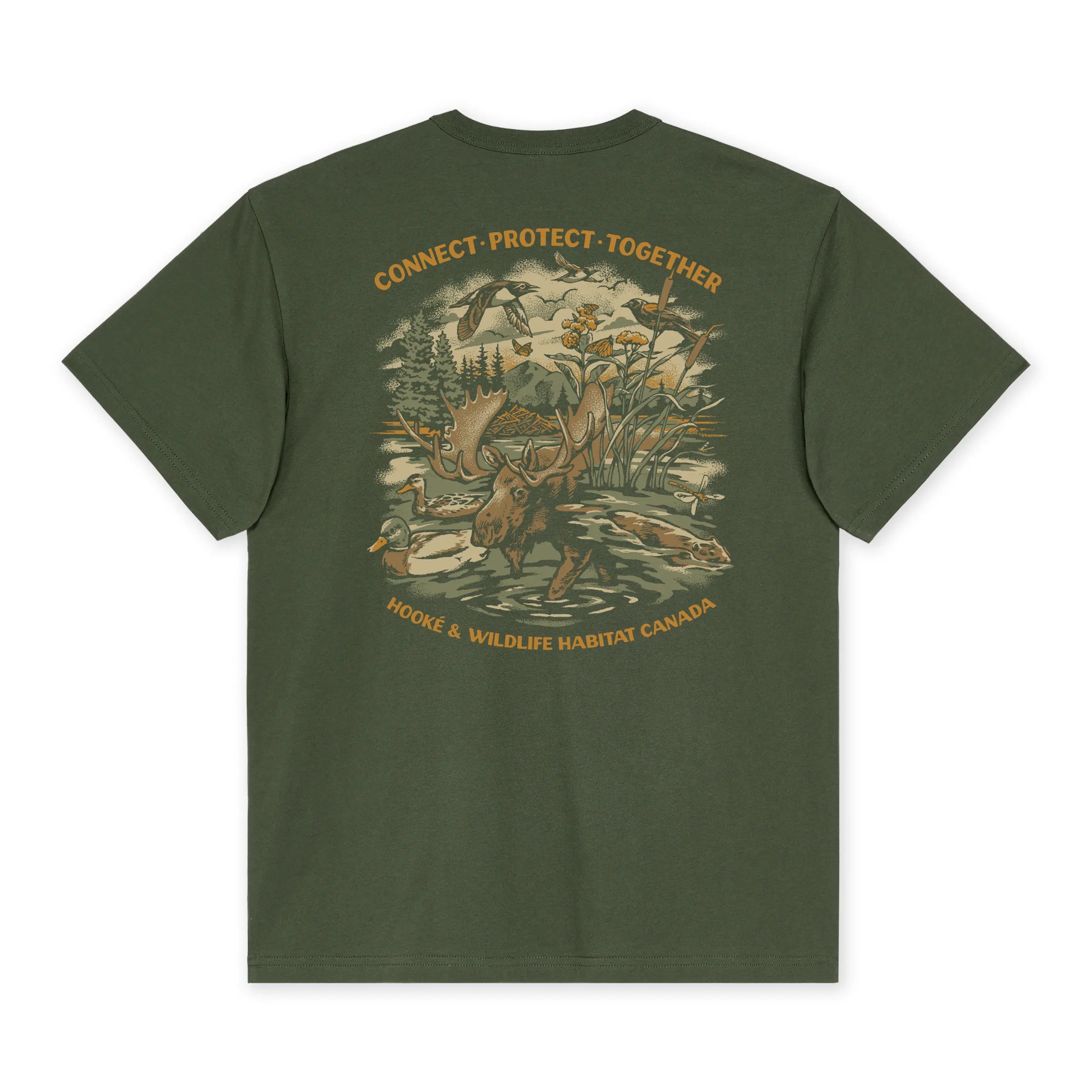 M's Wildlife Habitat Canada T-shirt
