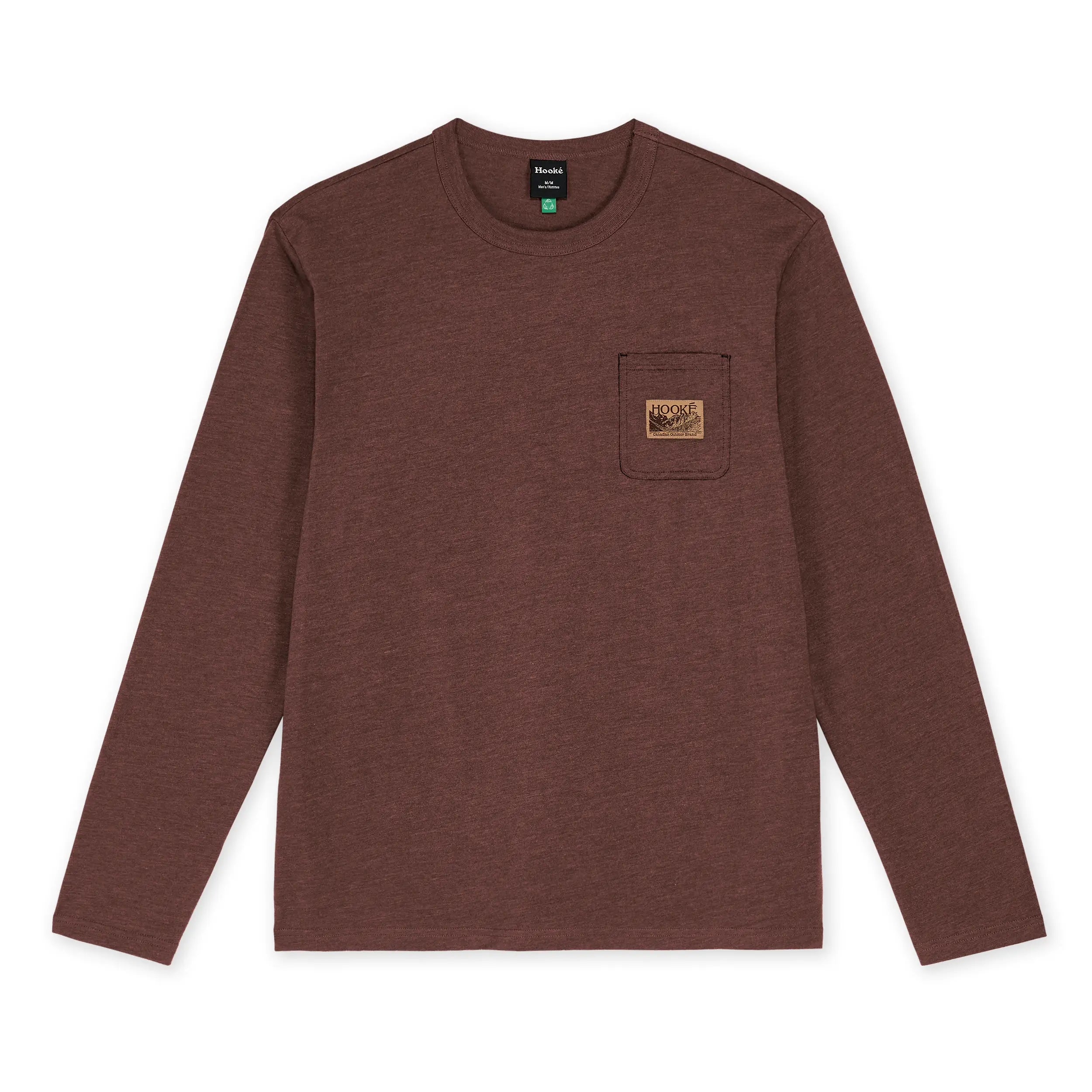 M's Elk River Mountains Long Sleeve Pocket Tee