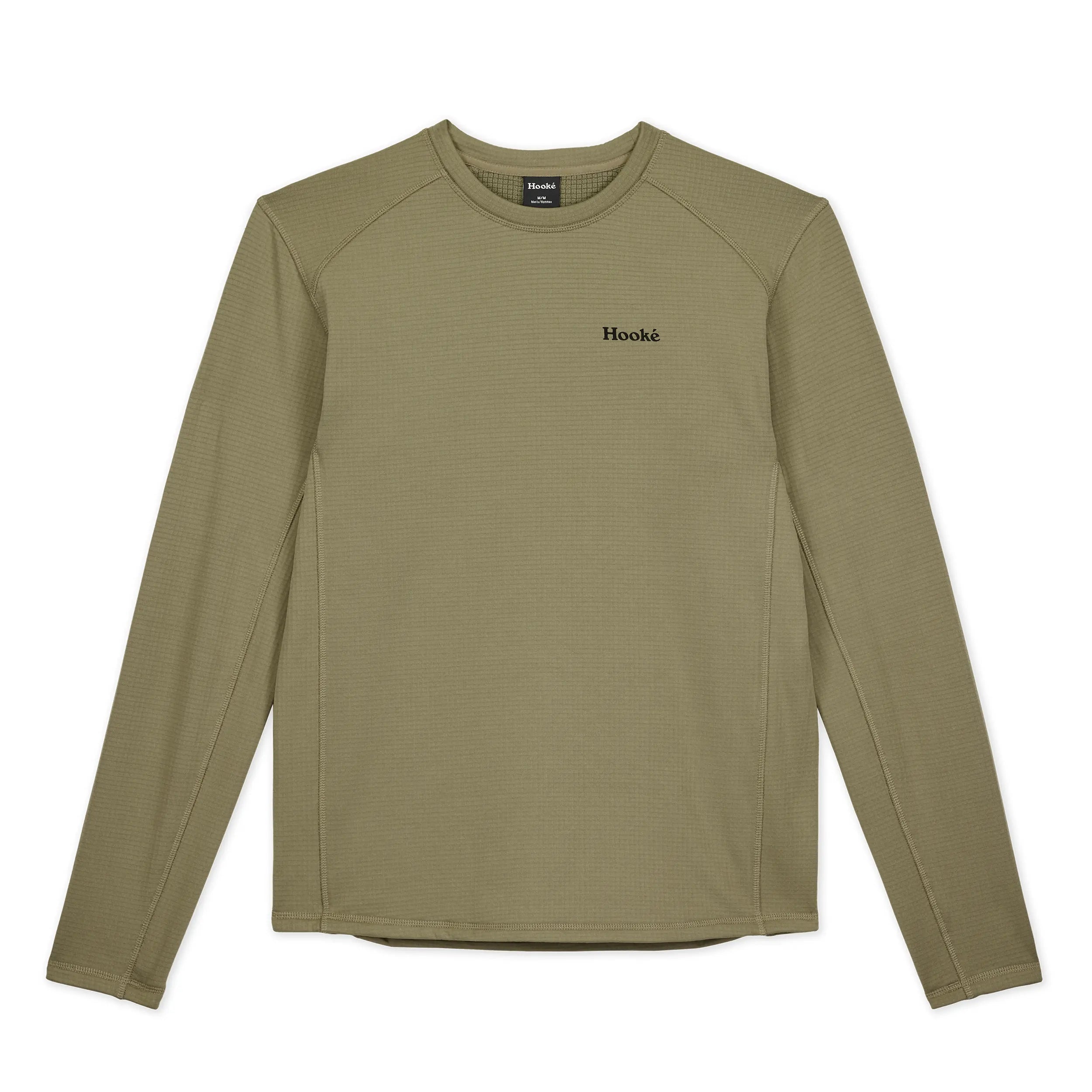 M's Grid Base Layer Crewneck