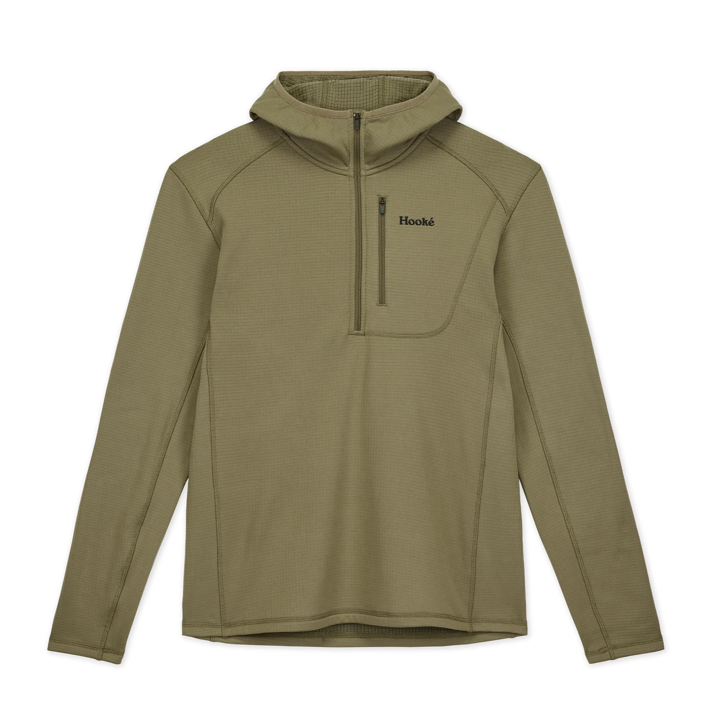 M's Grid Base Layer Hoodie