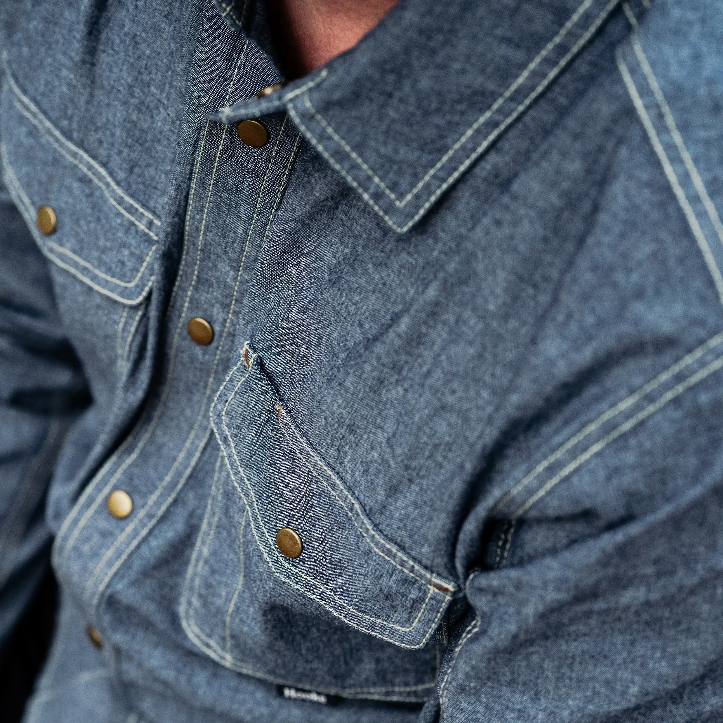 Chemise en chambray pour homme