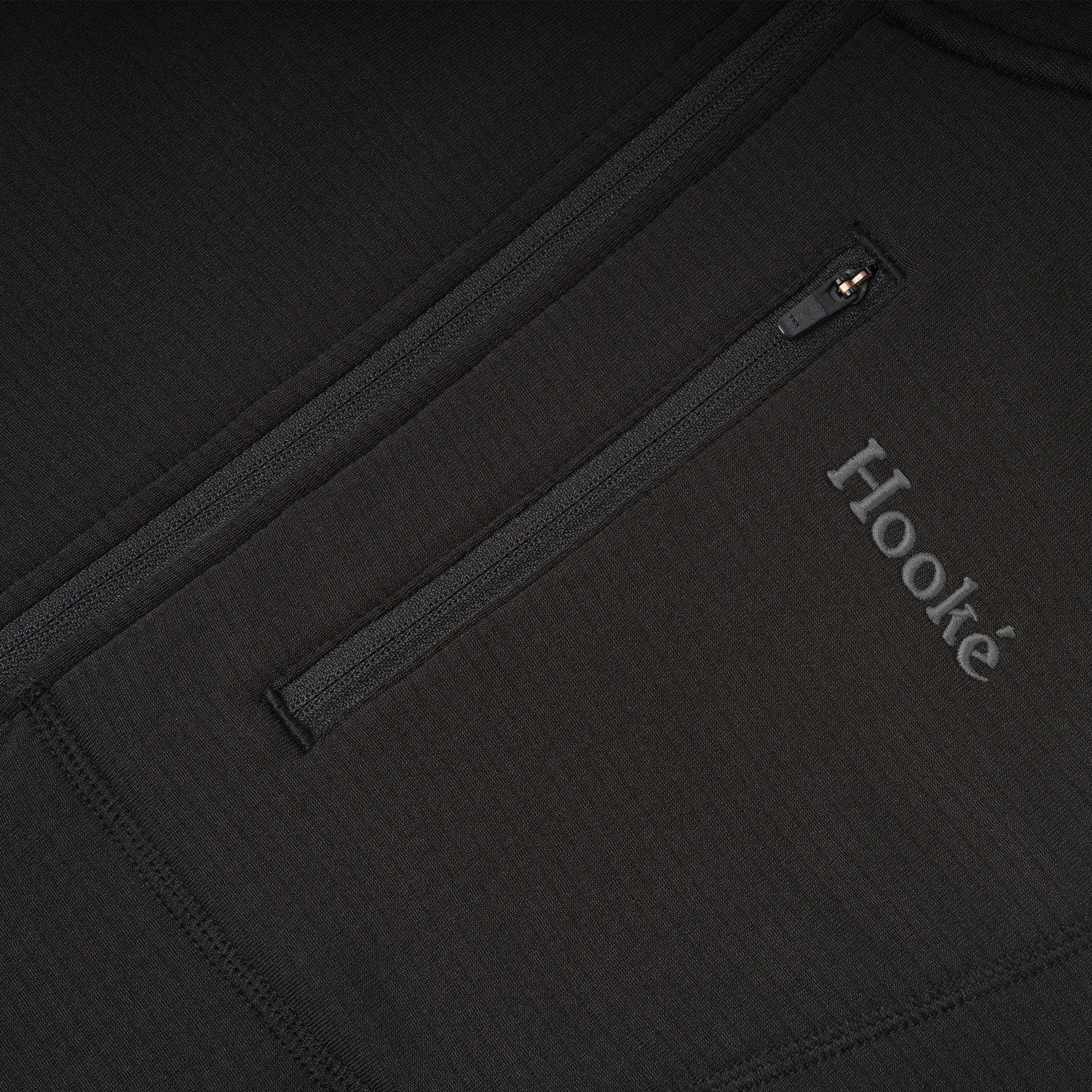 Hoodie à fermeture éclair quadrillée pour homme