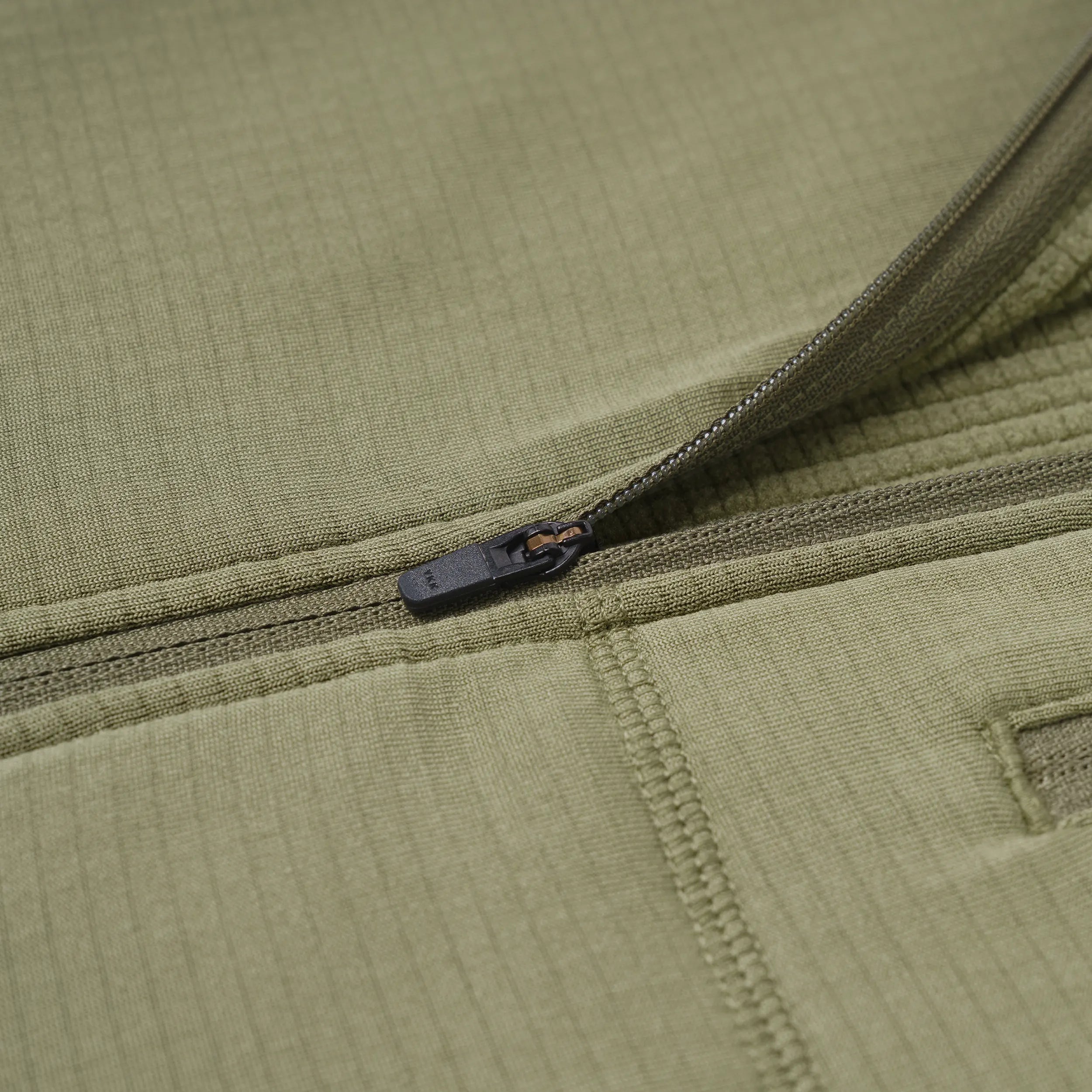 M's Grid Fleece Full-Zip Hoodie