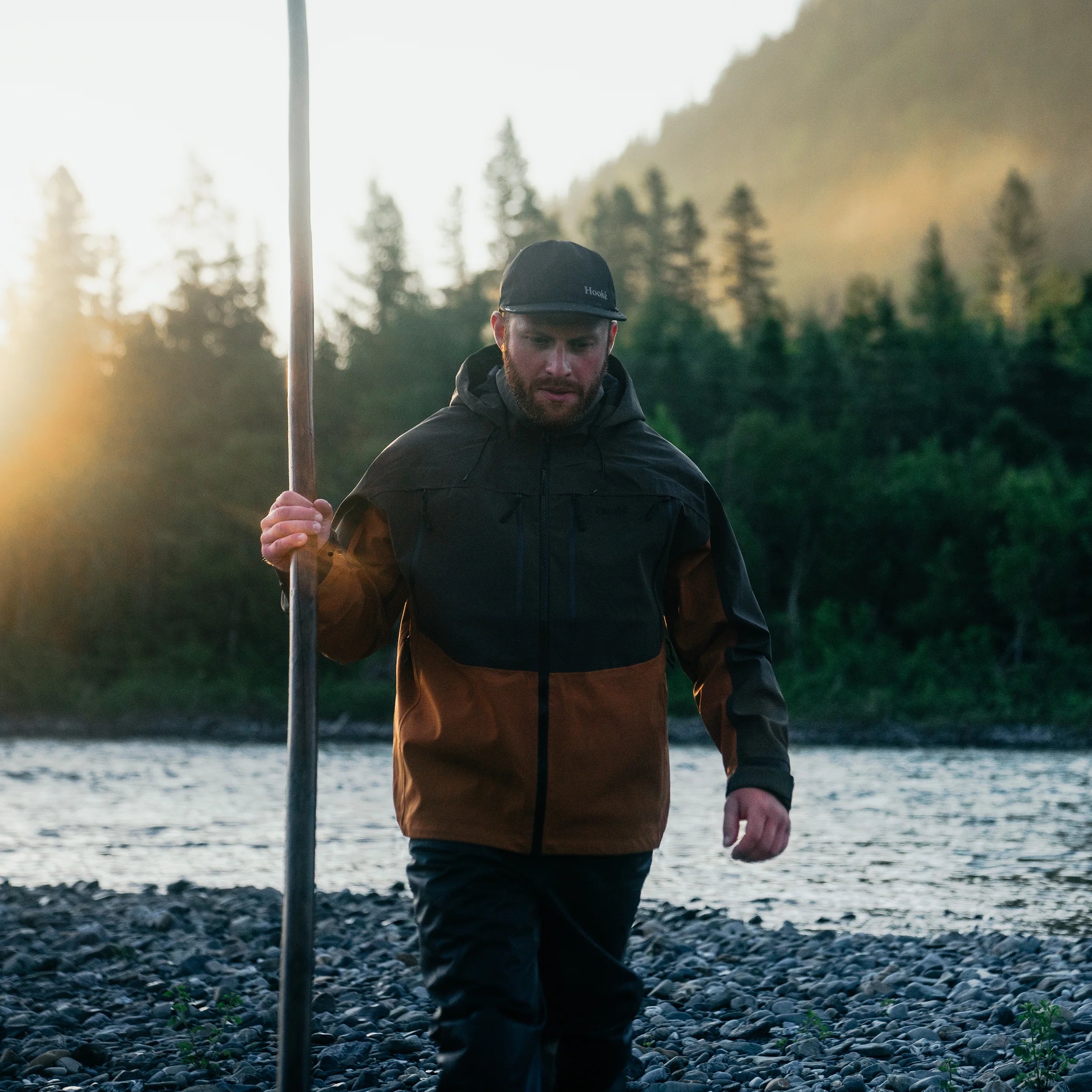 Coquille imperméable du Guide pour homme