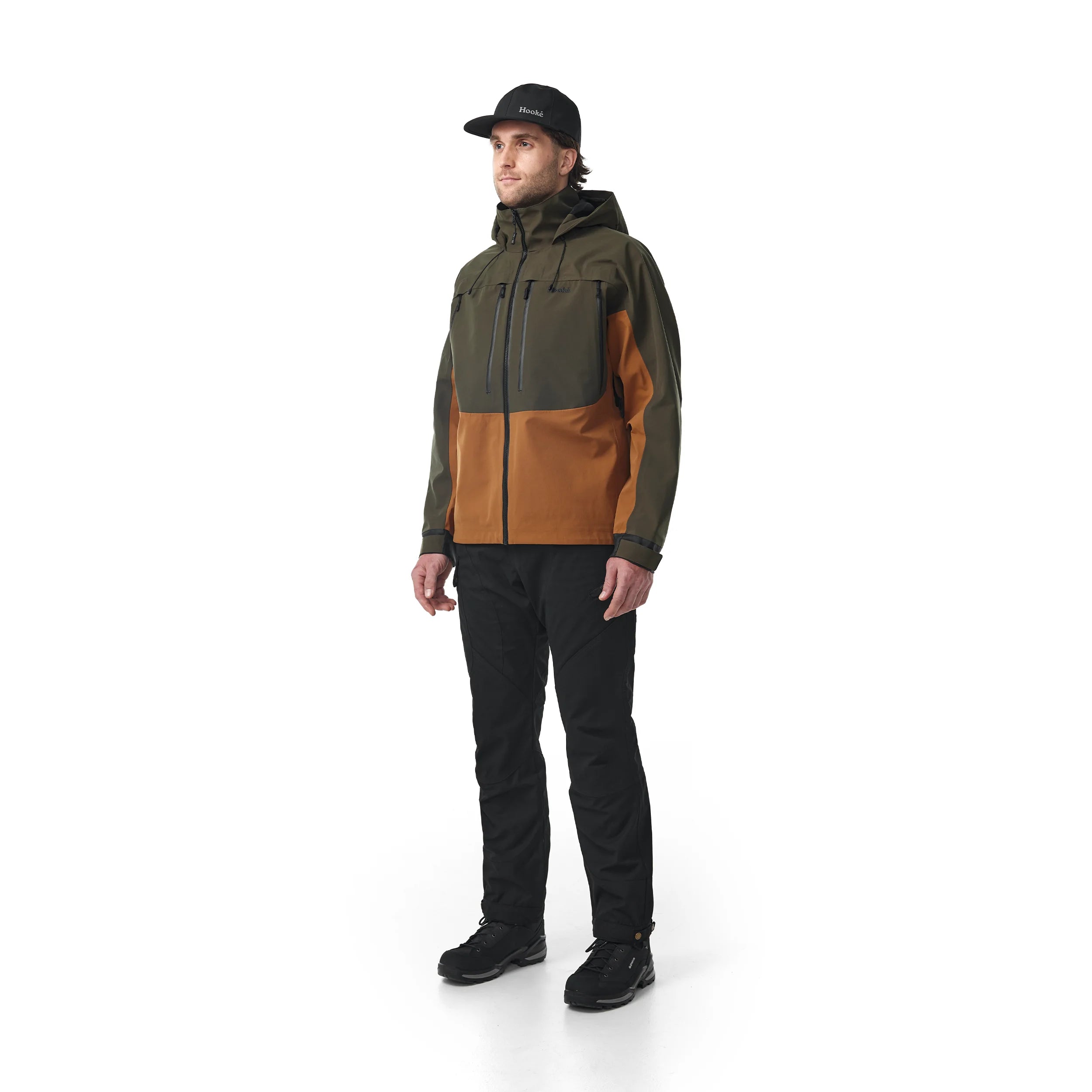 Coquille imperméable du Guide pour homme