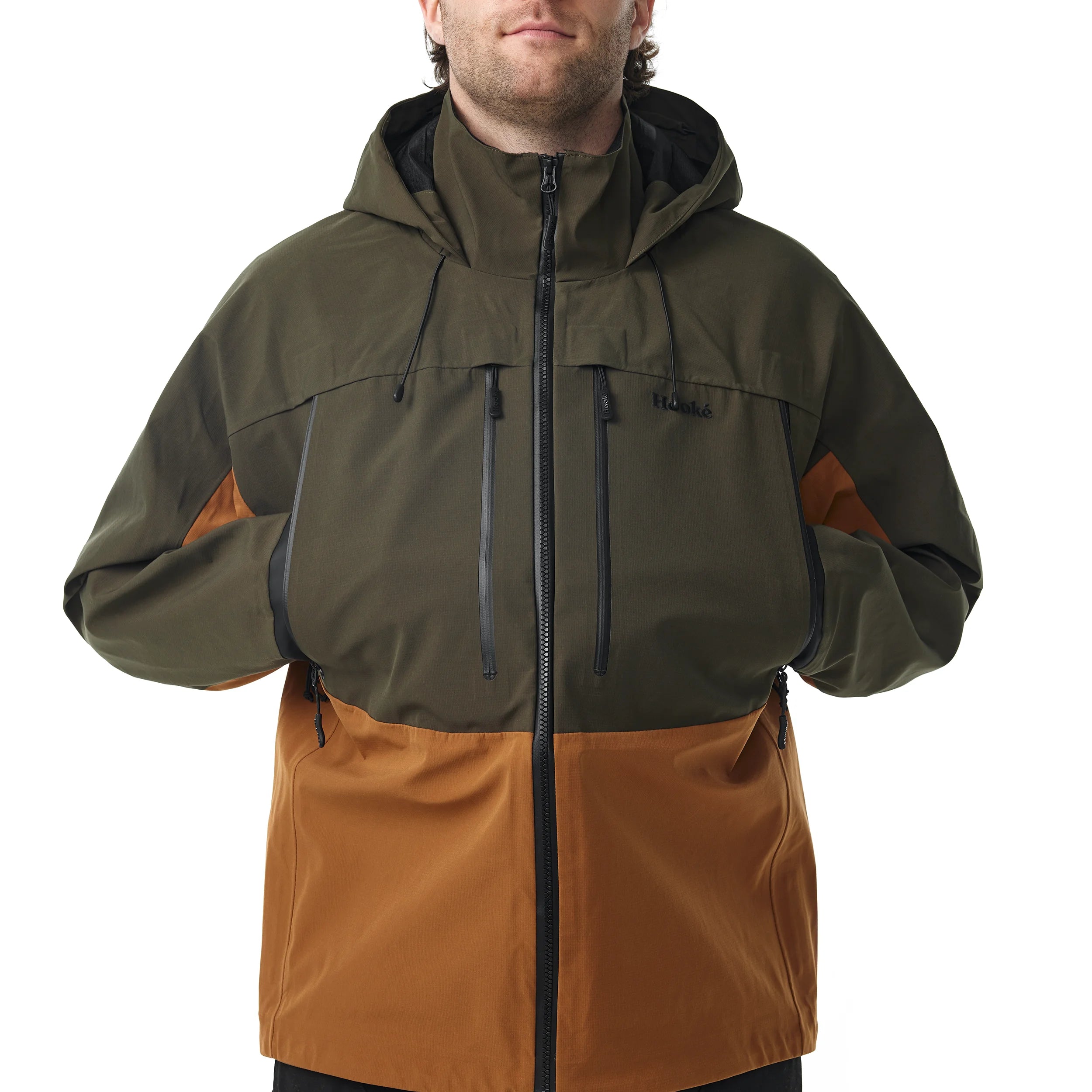 Coquille imperméable du Guide pour homme