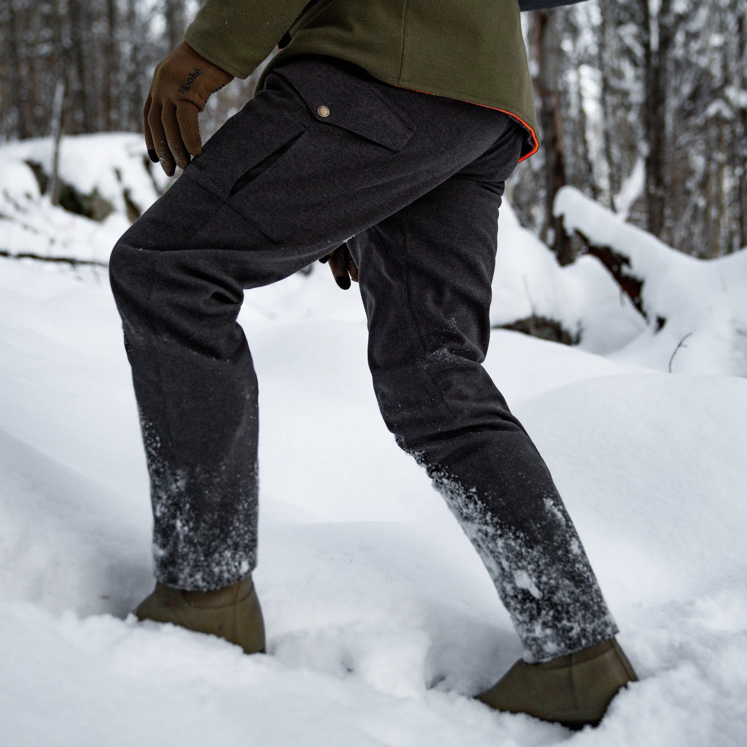 M's Adventure Cargo Flannel Pants - Hooké