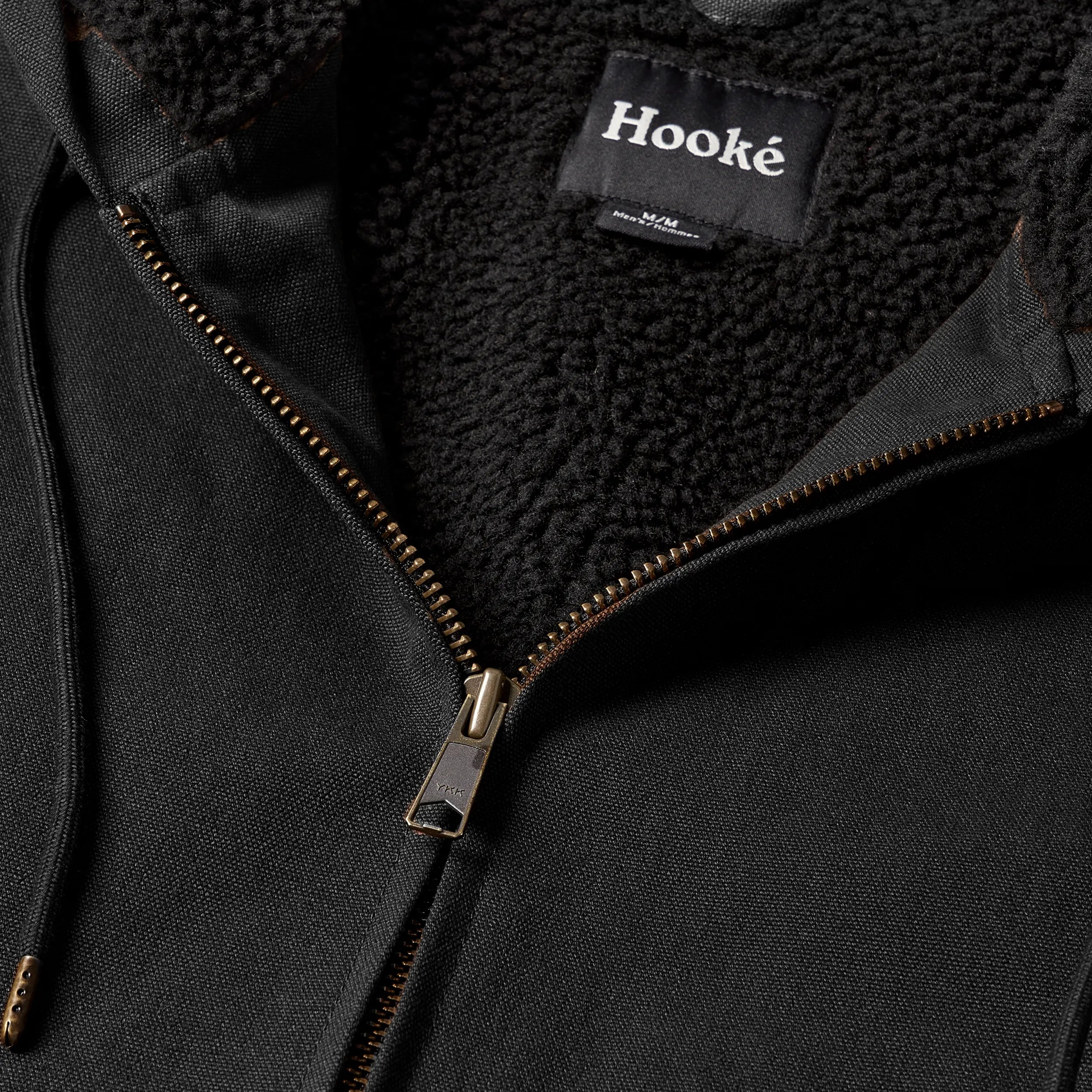 M's Hooded Pile Work Jacket